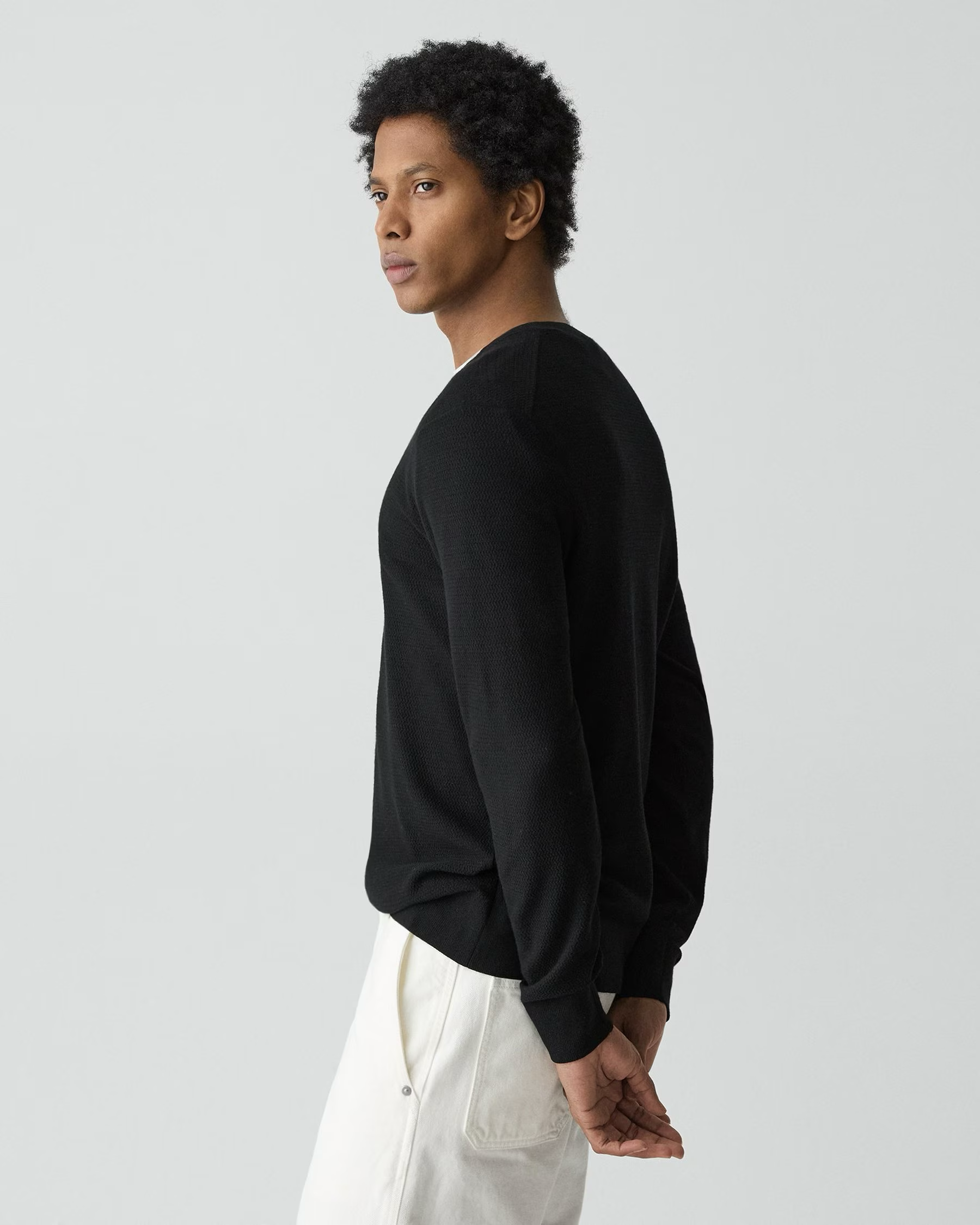 Riland Light Bilen Crewneck Sweater Black