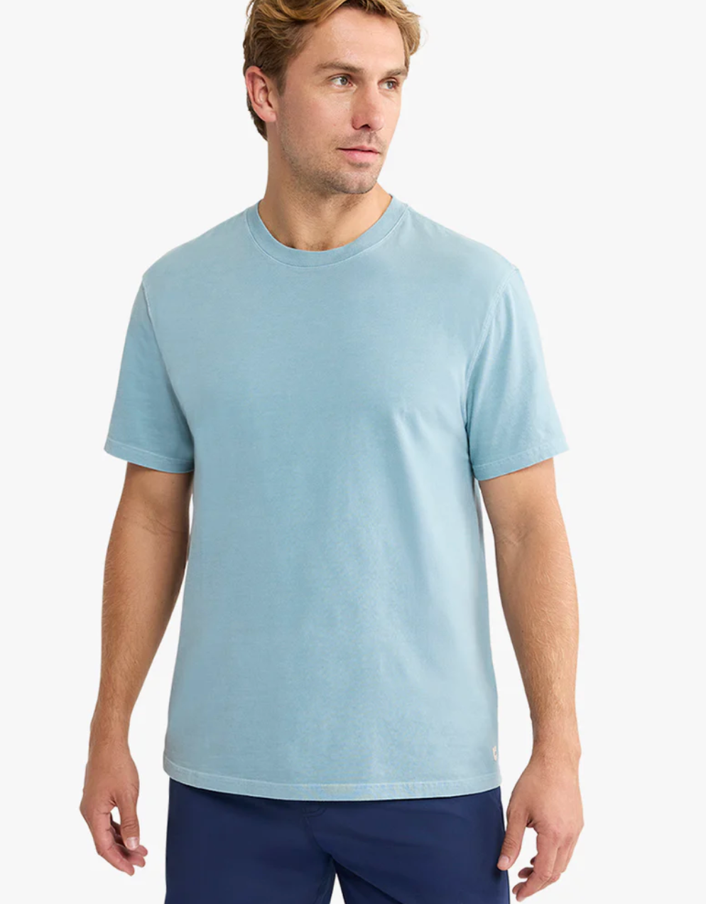 The Saltaire Tee Bay Blue
