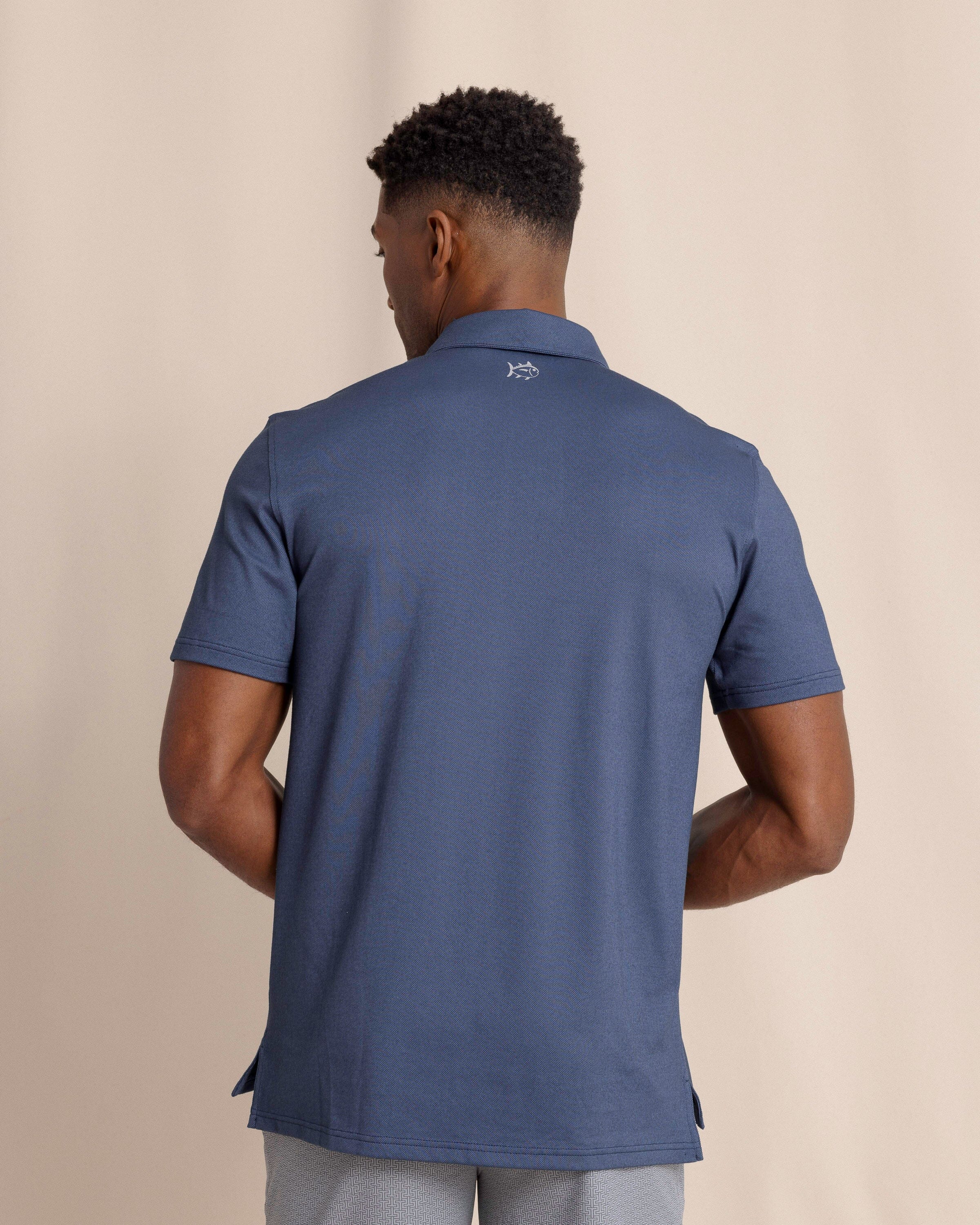 Belfair Perf Polo Light Indigo