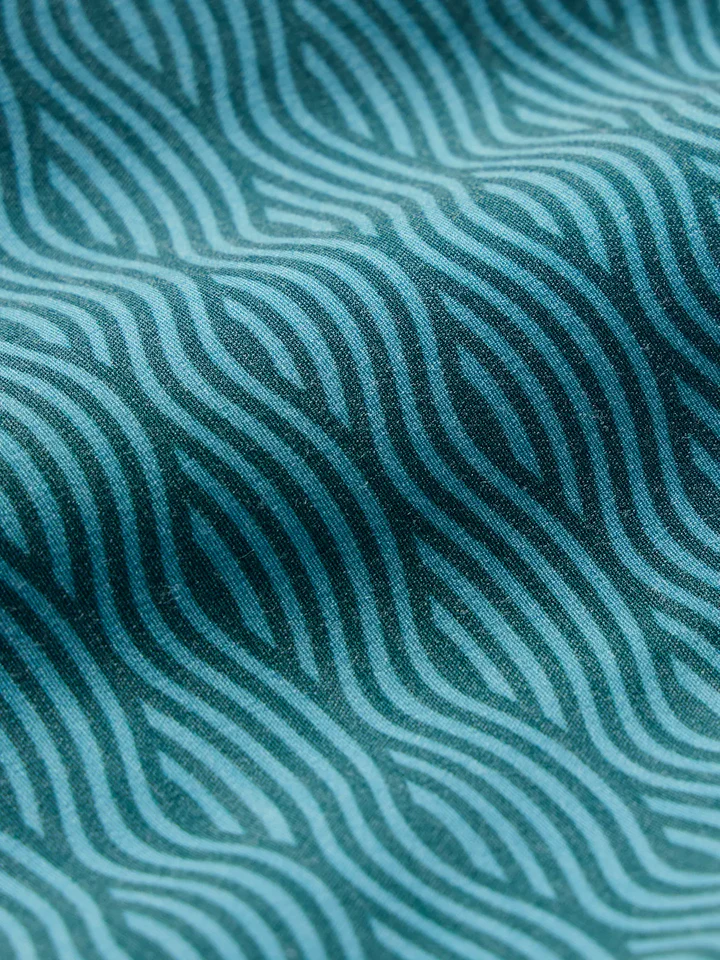 The Bayberry Trunk (7") Green Waves