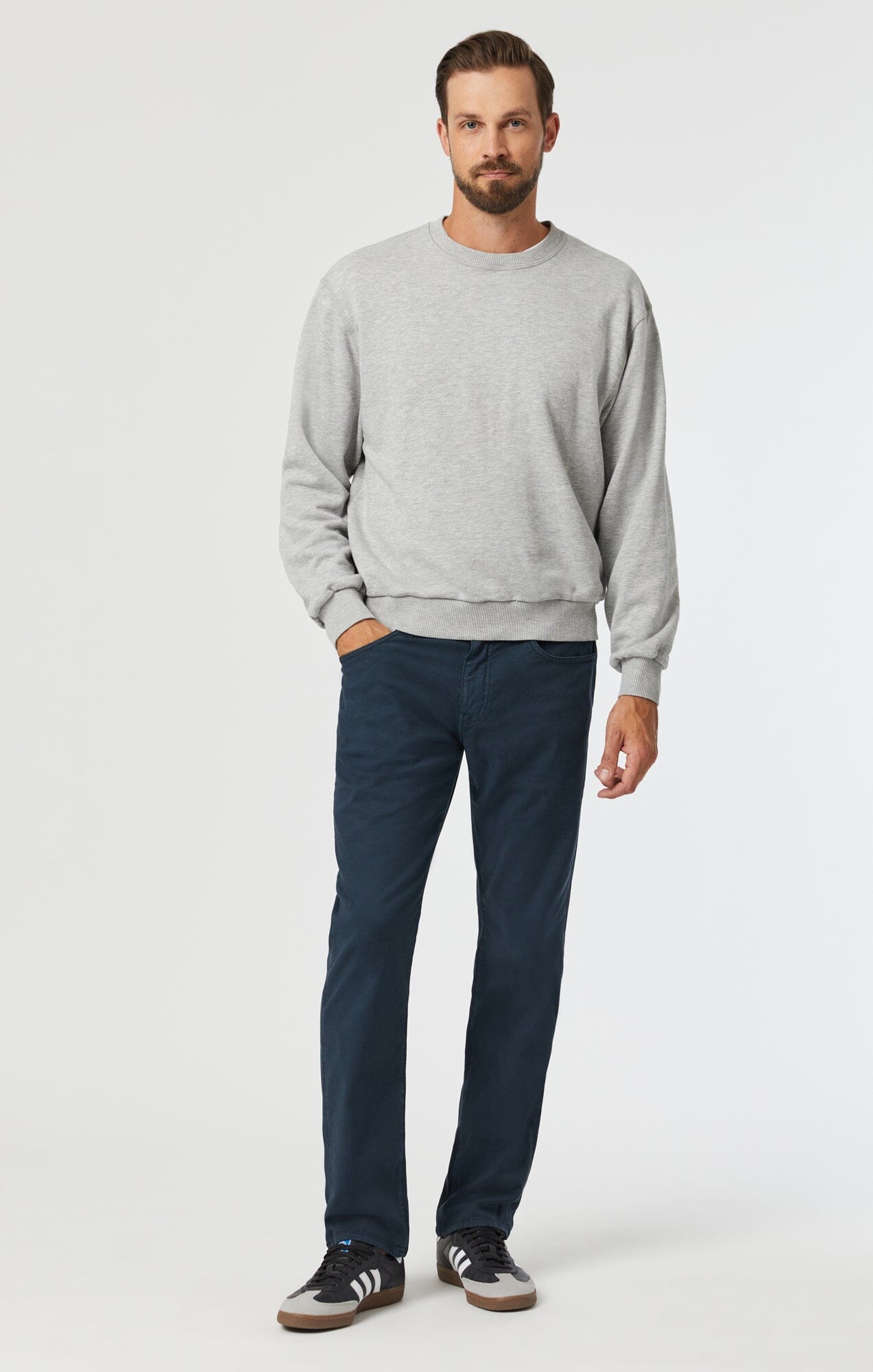 Marcus Luxe Twill Dark Navy