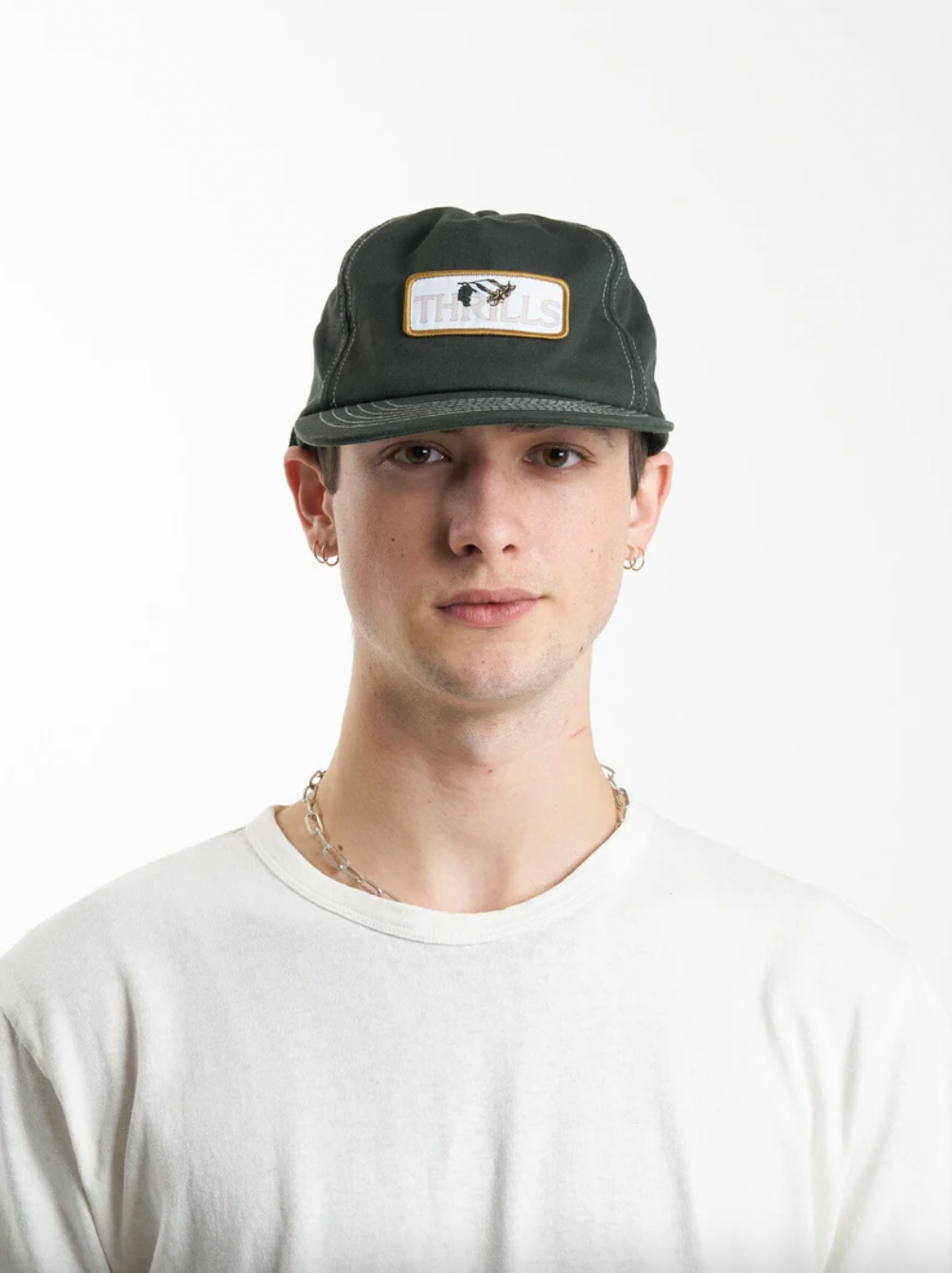 Secret Garden 5-Panel Cap - Oil Green - O/S
