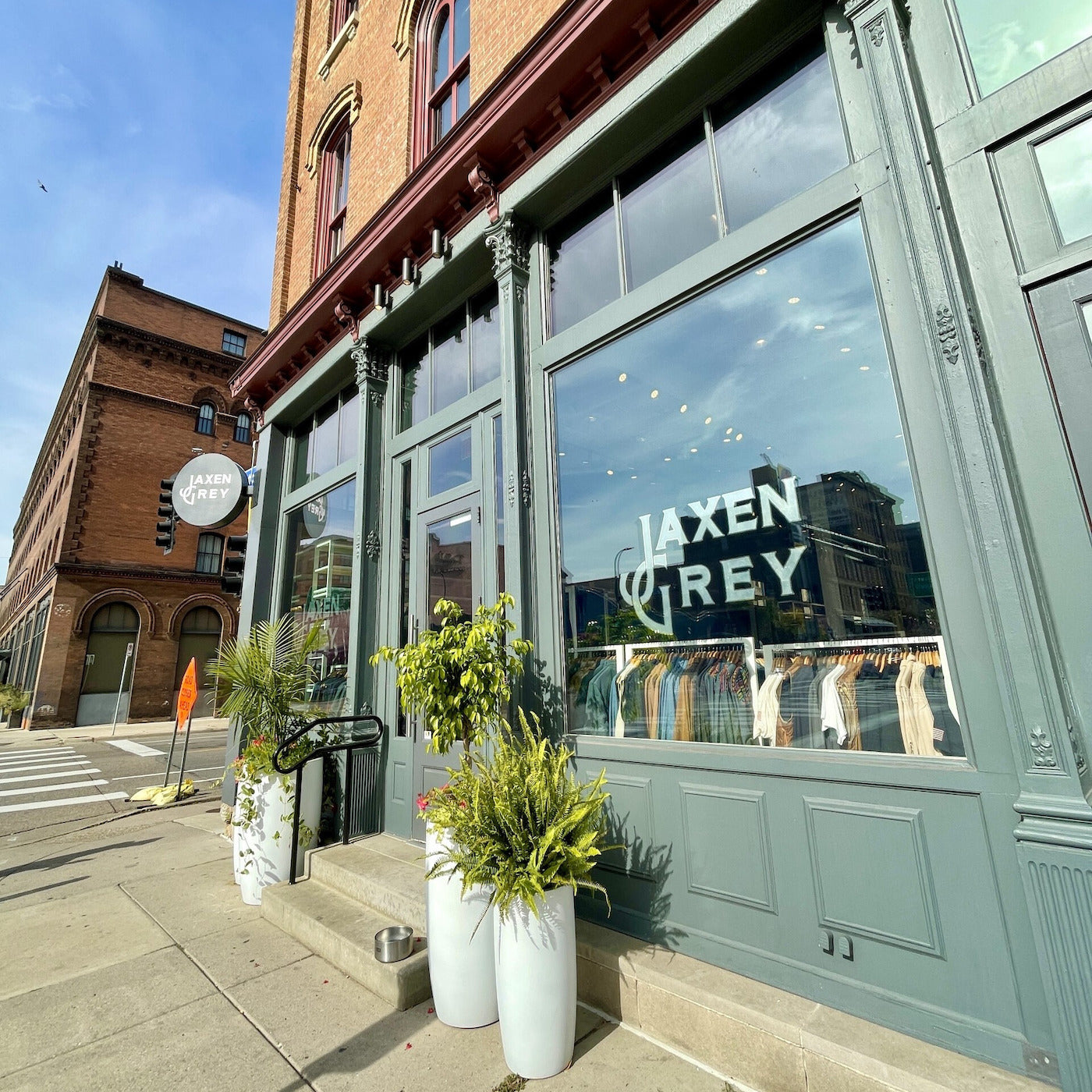 Jaxen Grey · Contemporary Men's Clothing Store