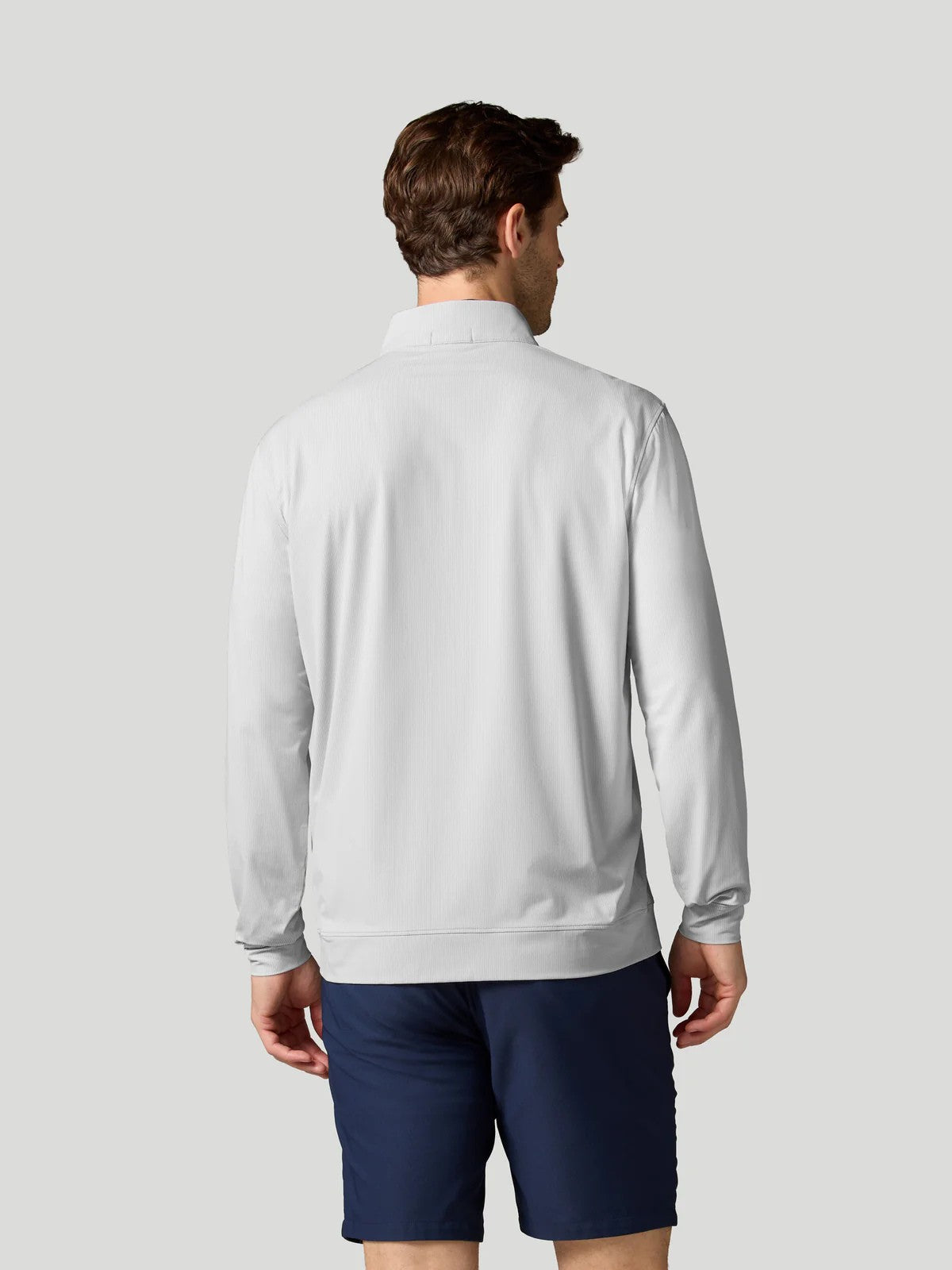 Magnolia Quarter Zip Light Gray