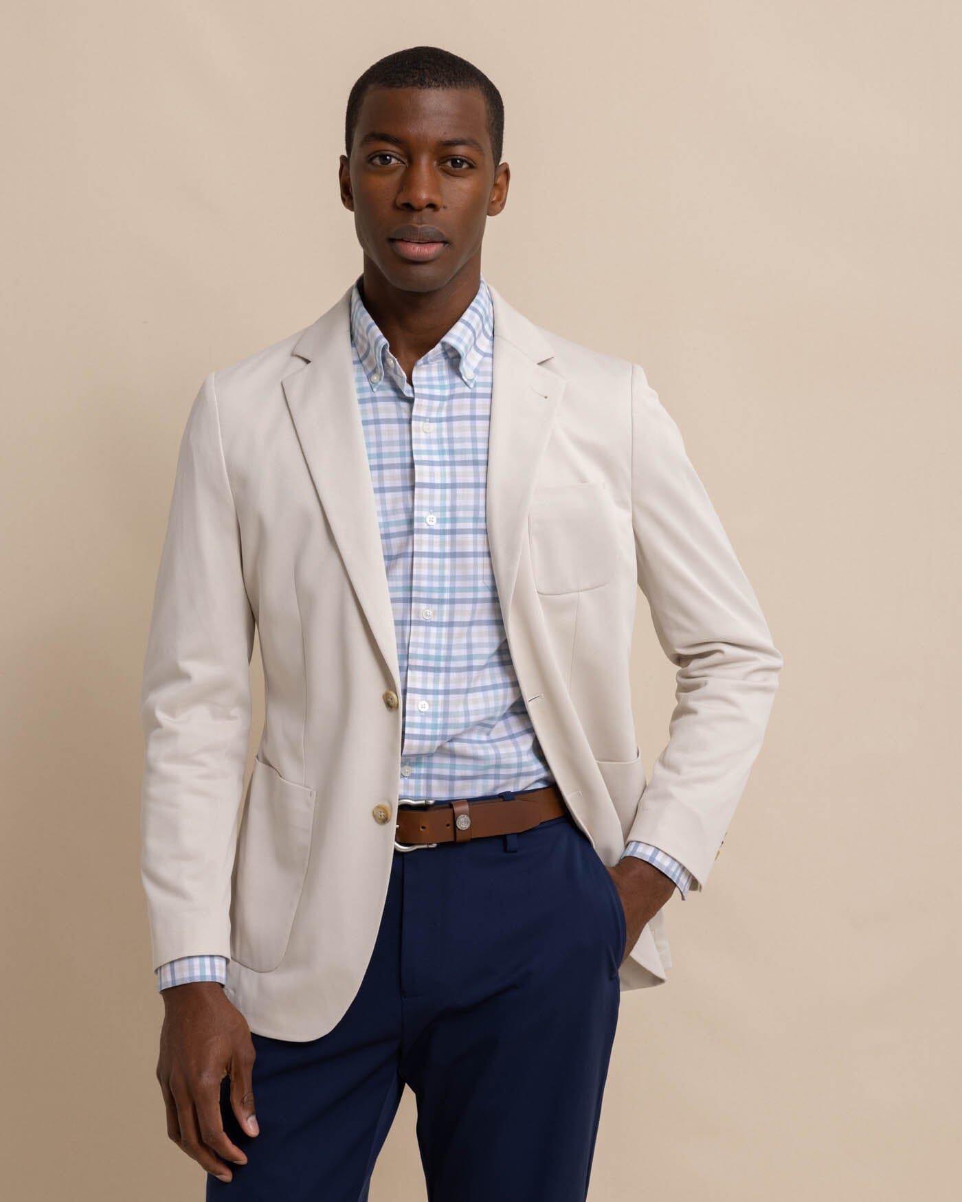 Charleston Blazer Perfectly Pale Khaki