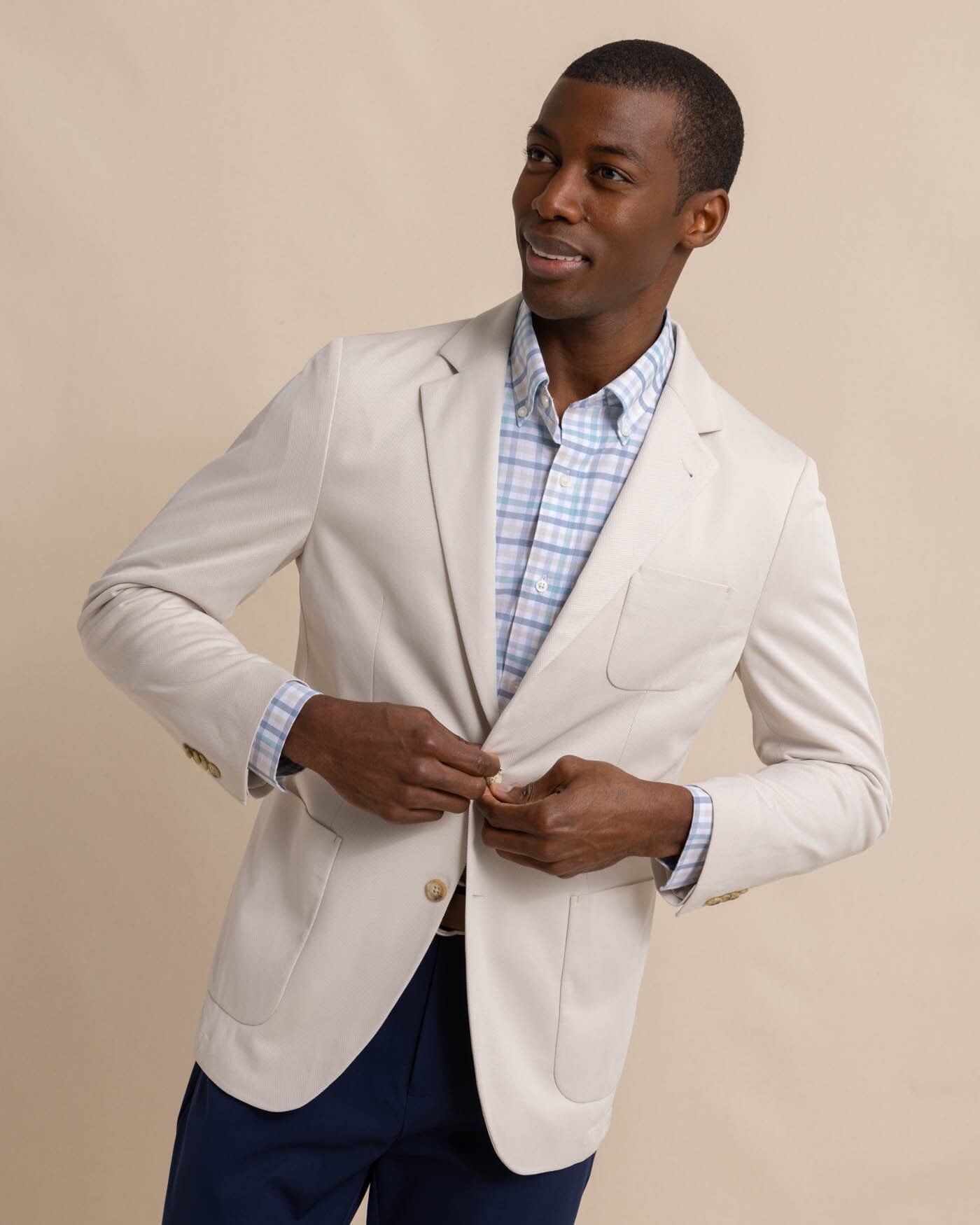 Charleston Blazer Perfectly Pale Khaki