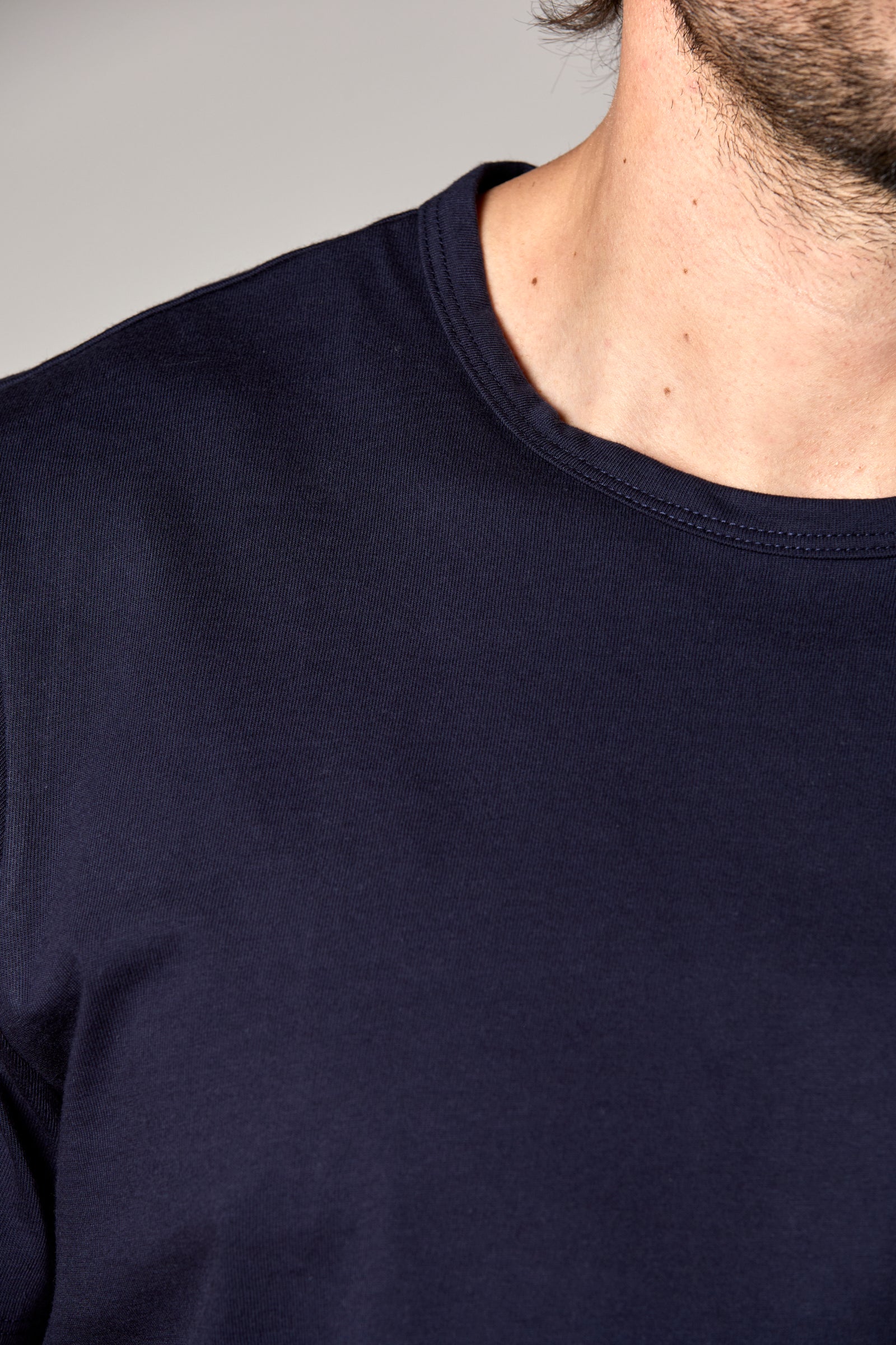 The Rick Crewneck Tee Admiral
