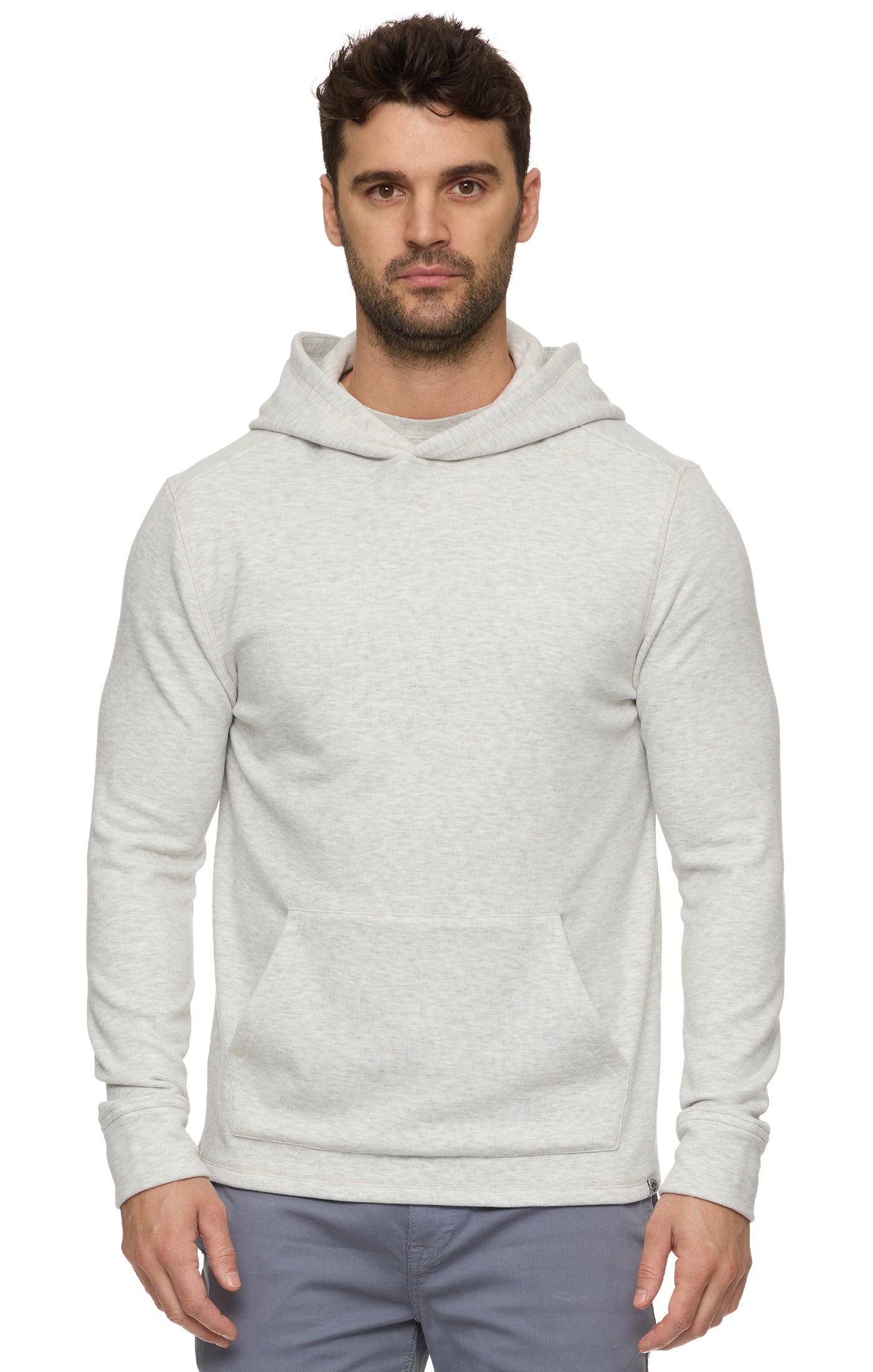 Newton Fleeced Hoodie Grey Heather