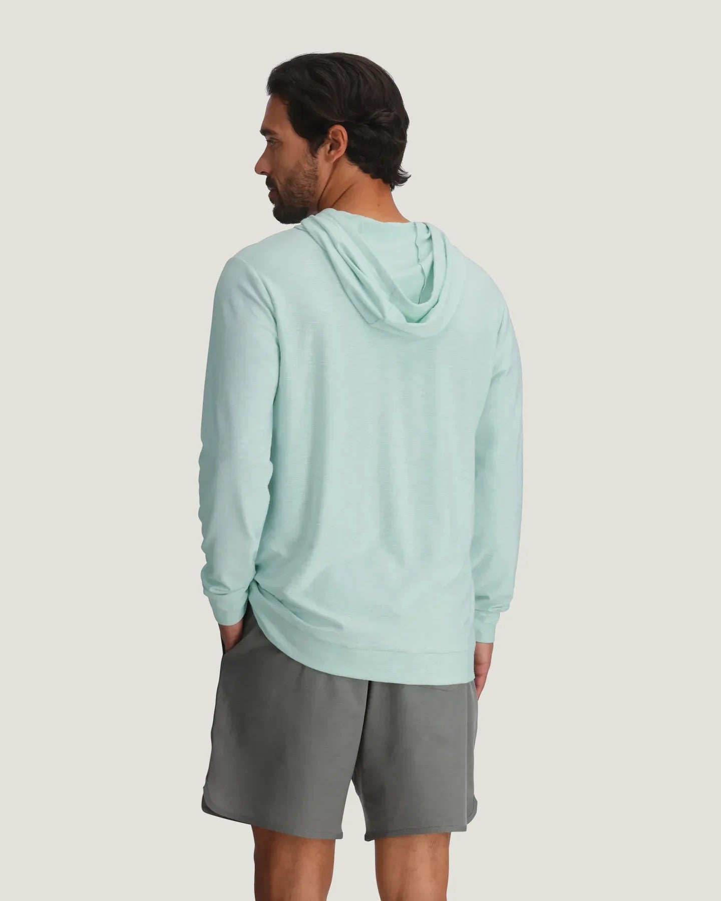 Bamboo Slub Hoodie II Tropic Sea
