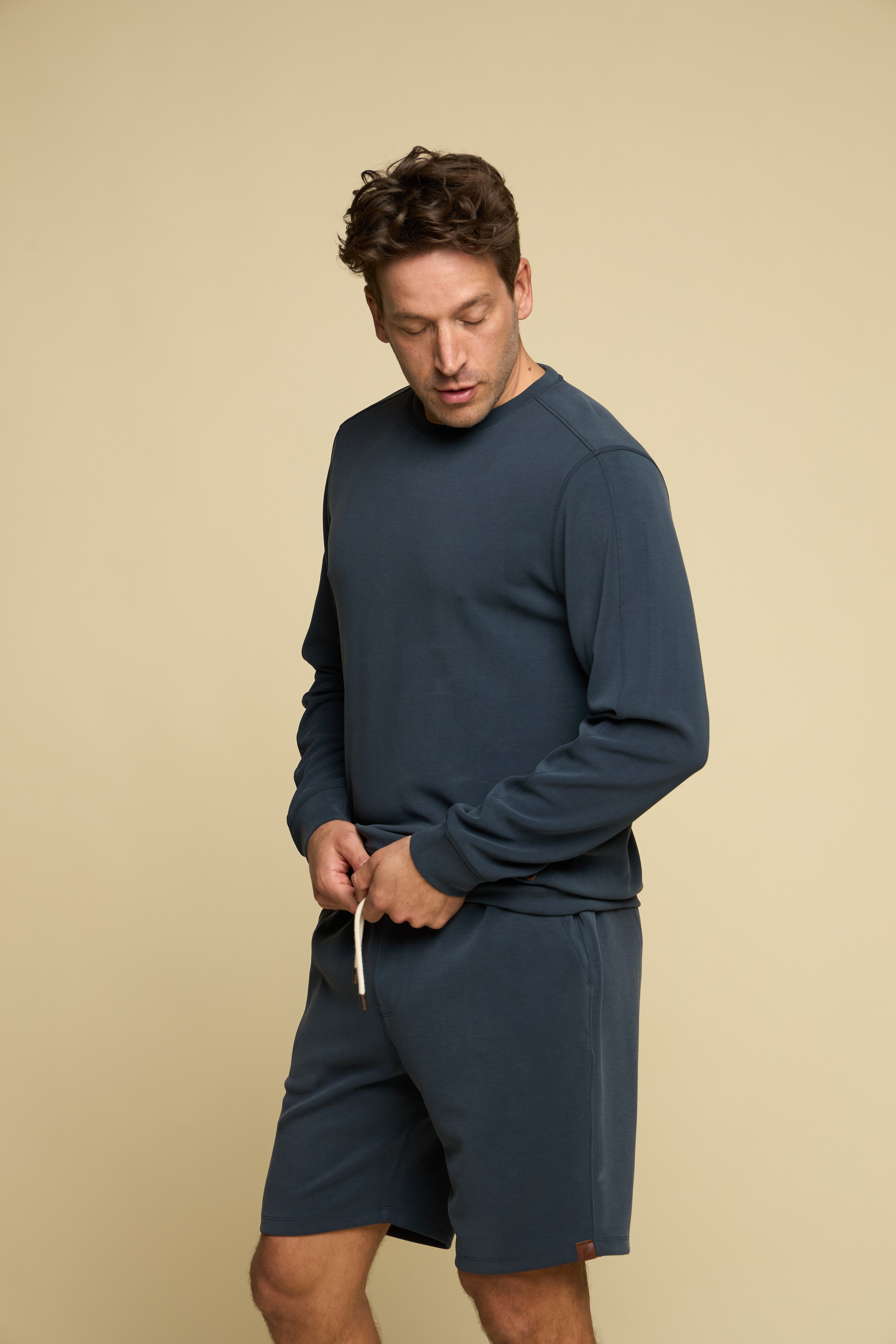 Later On Crew Indigo Night