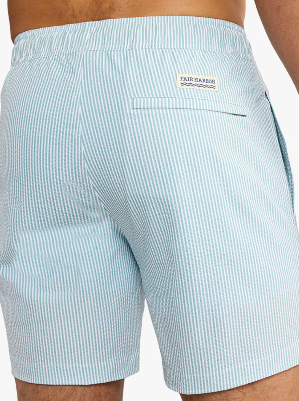 The Bayberry Trunk 7" Seapine Seersucker