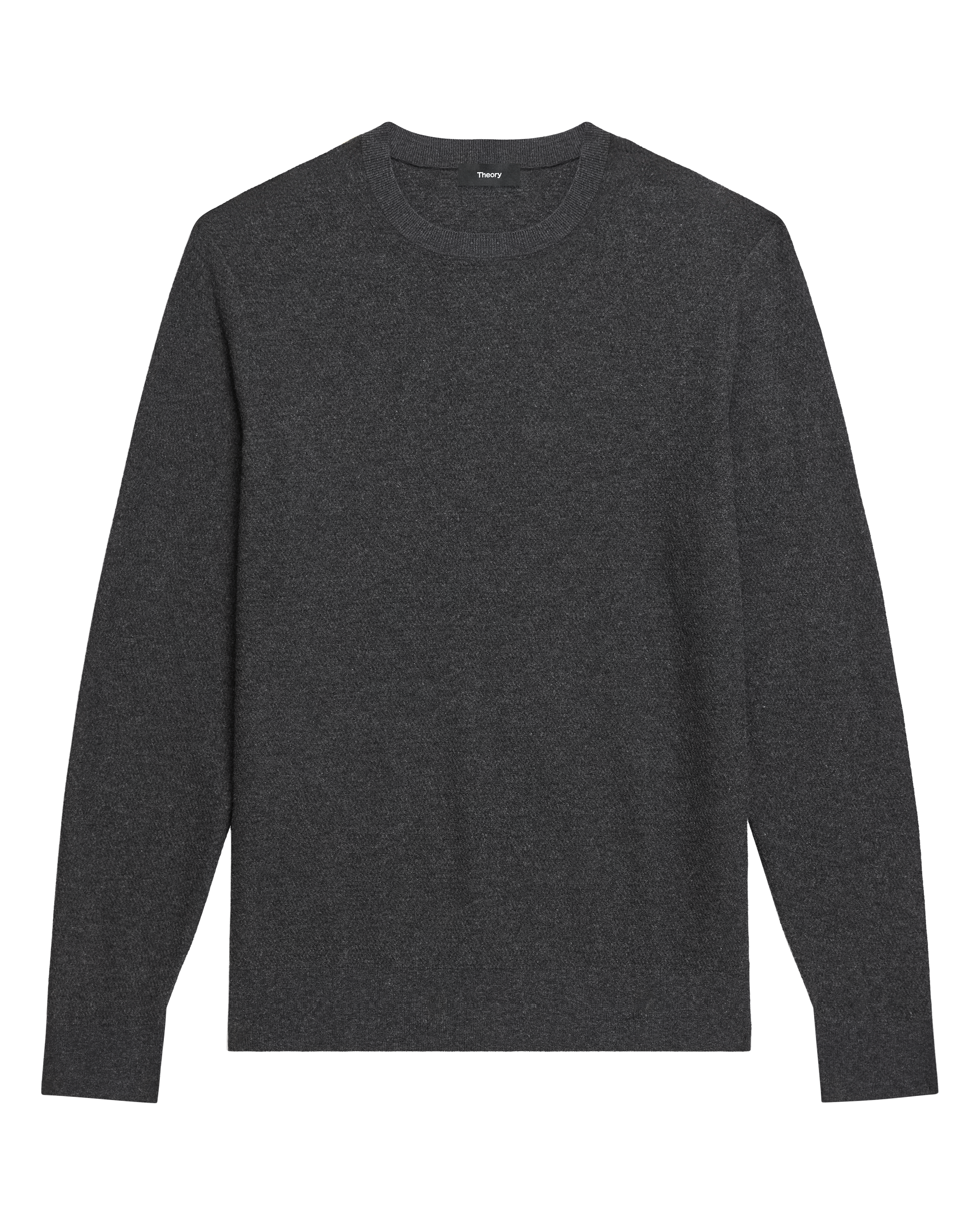 Riland Light Bilen Crewneck Sweater Charcoal Melange