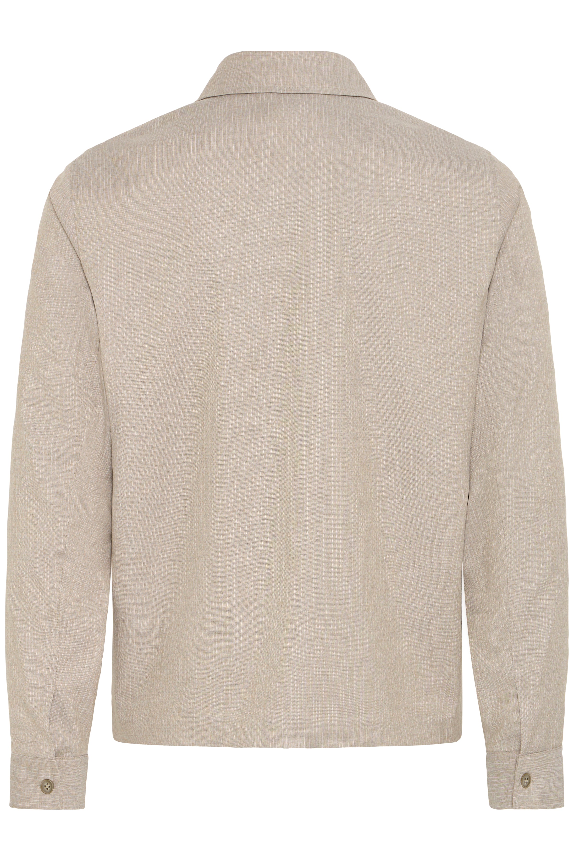 Haglund Pinstripe Shirt Jacket Island Fossil