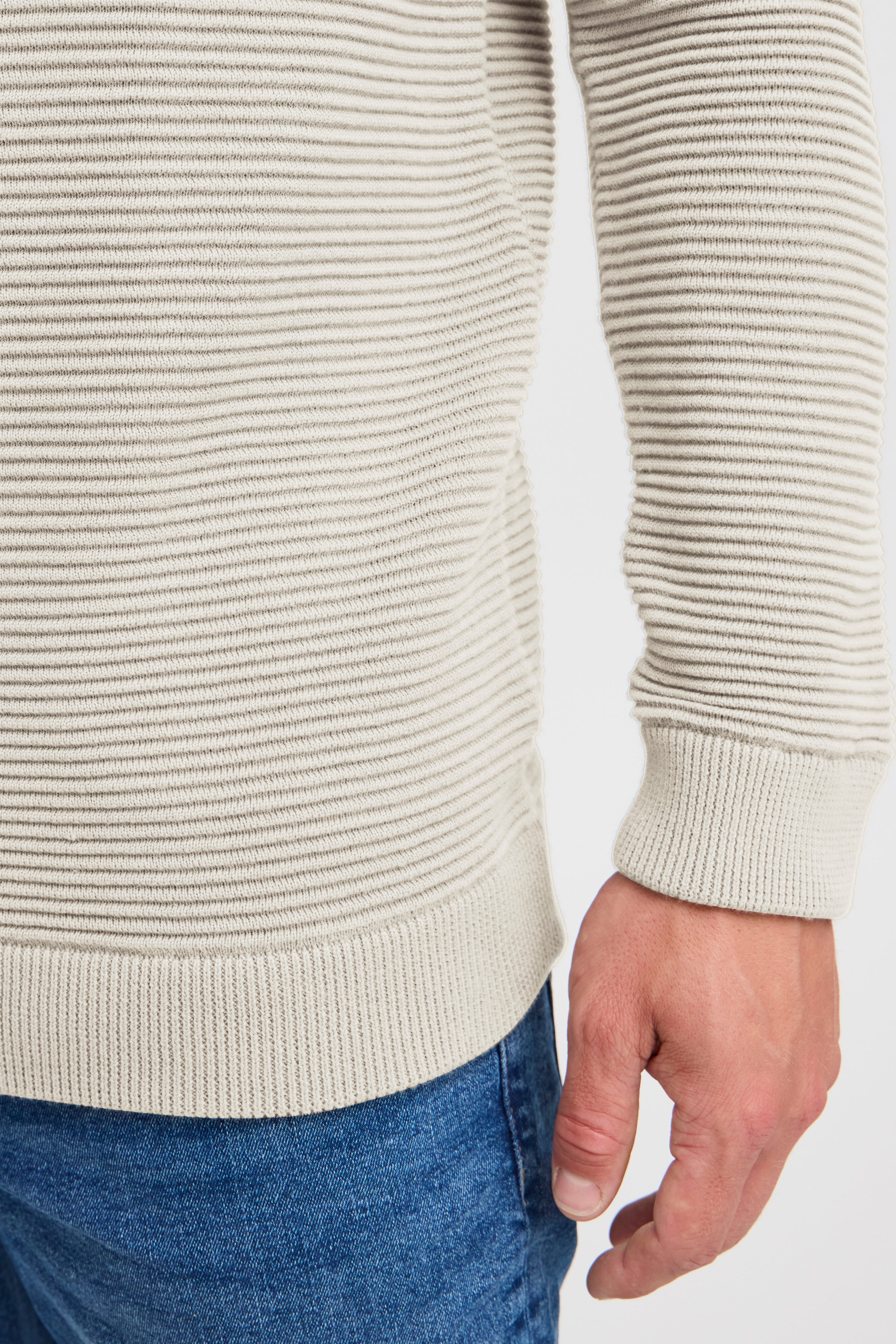 Valencia Crew Knit Oatmeal