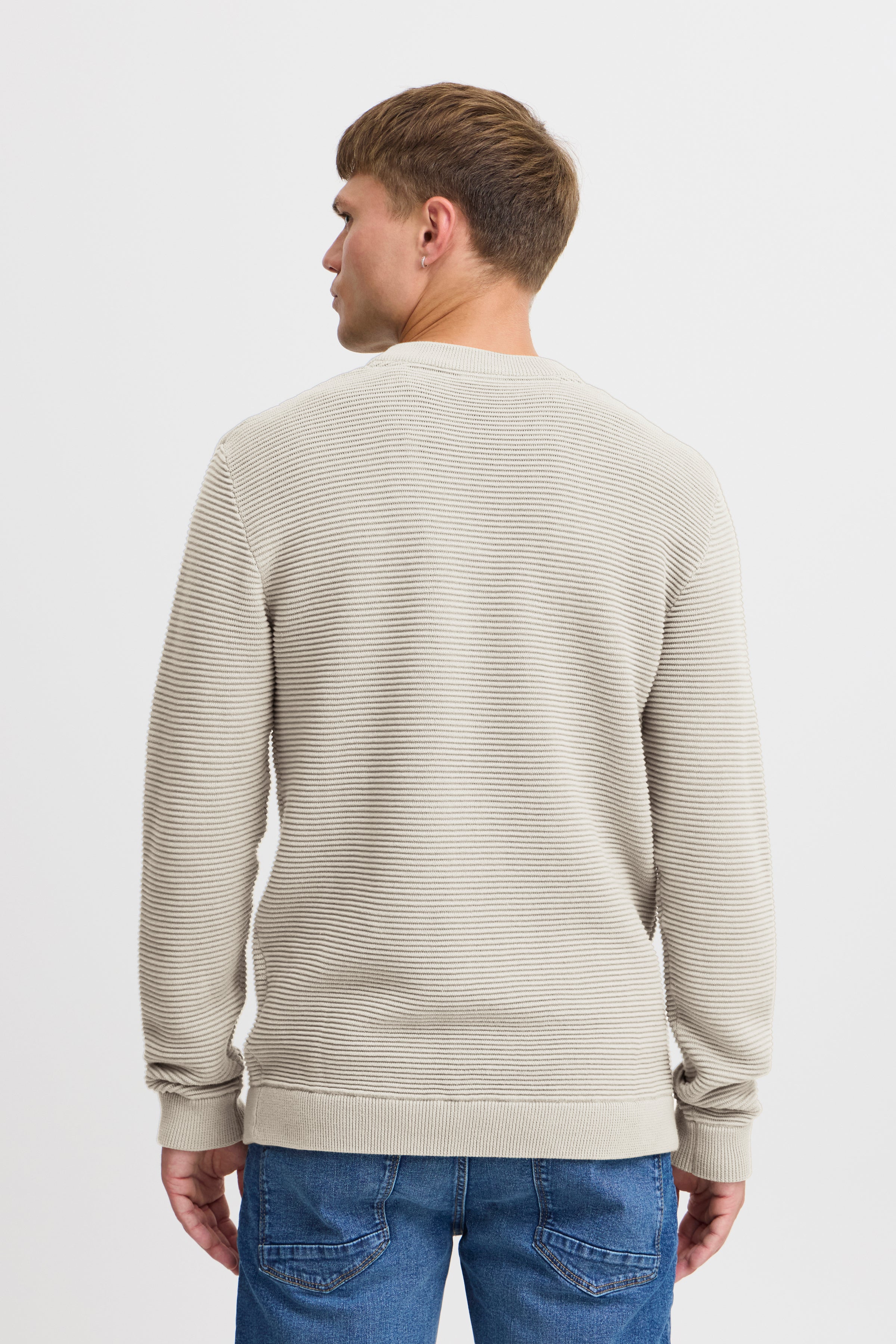 Valencia Crew Knit Oatmeal
