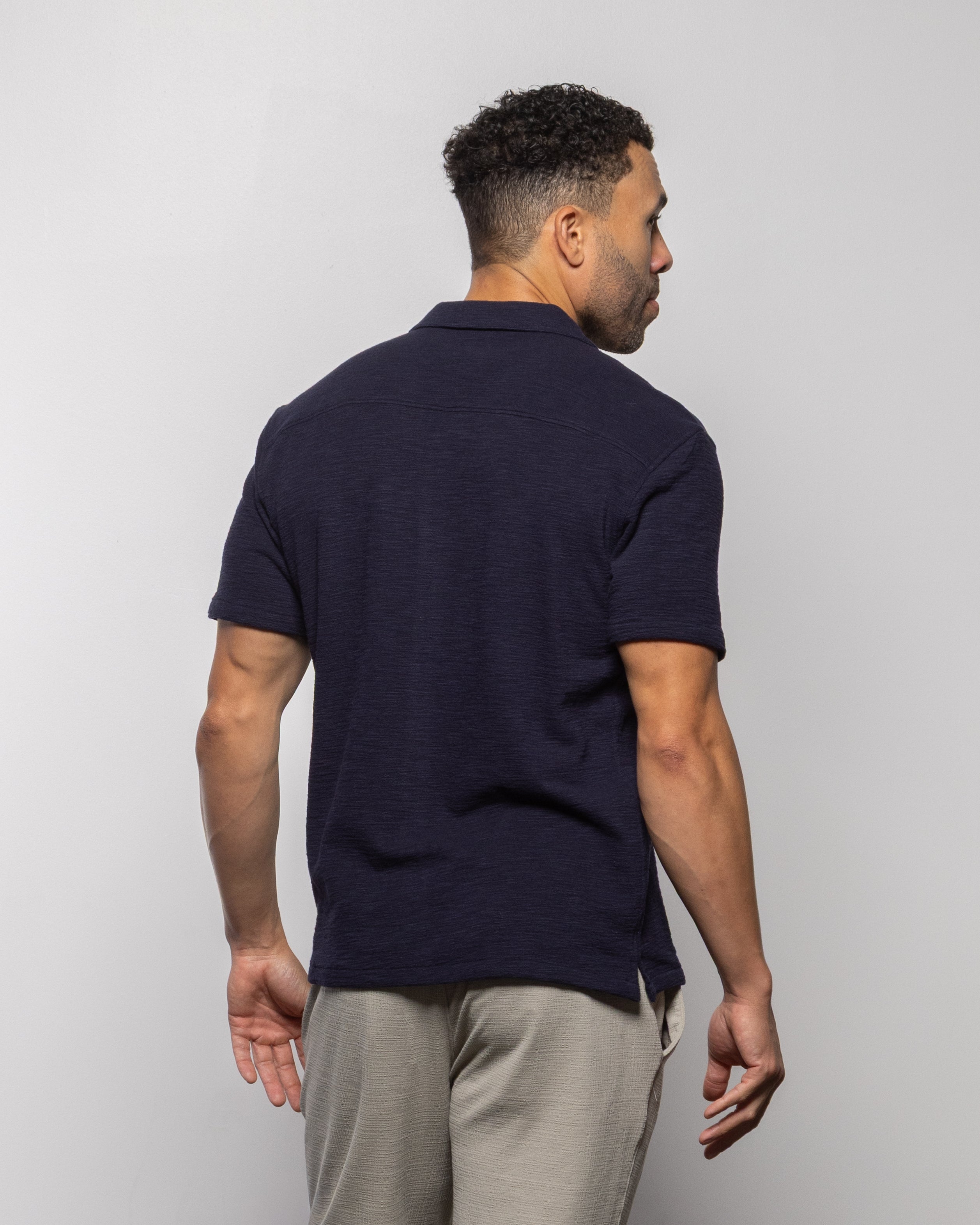 Napa Camp Shirt Indigo Night