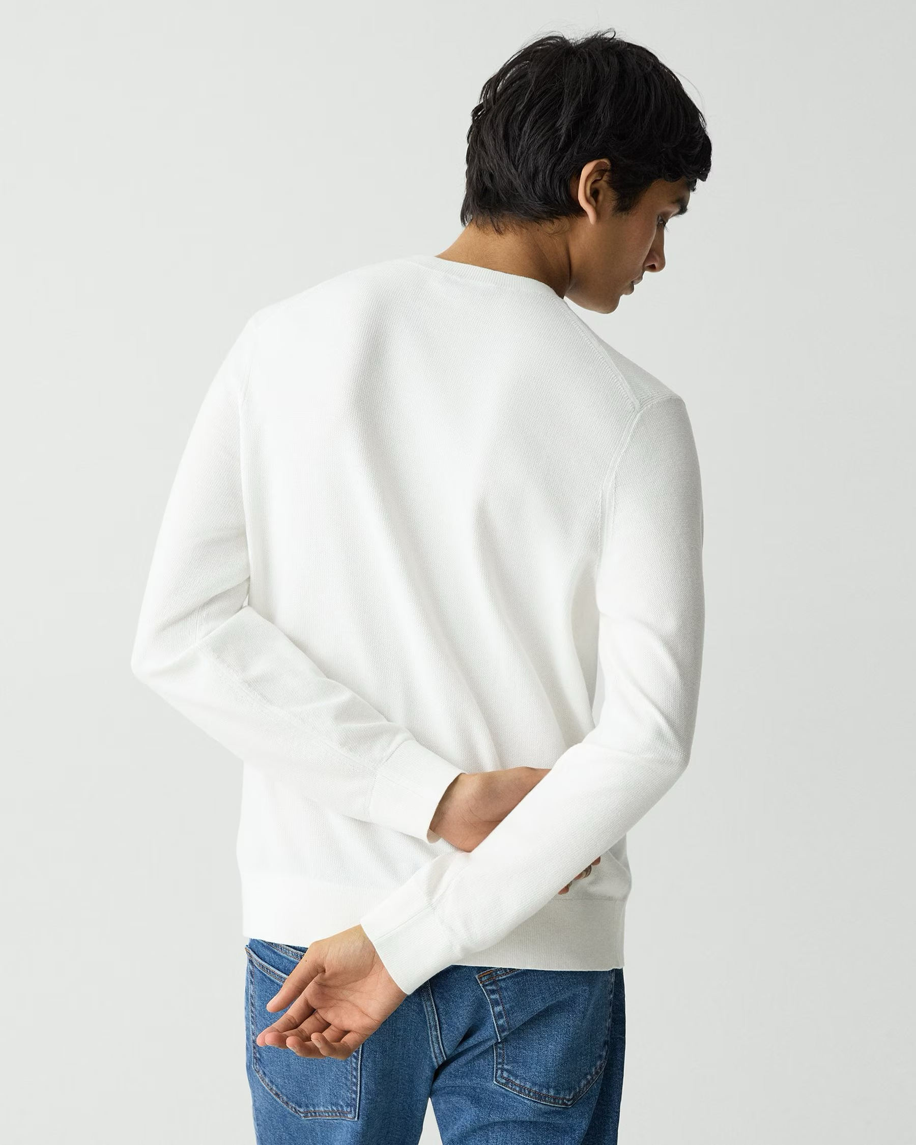 Riland Crewneck Sweater White