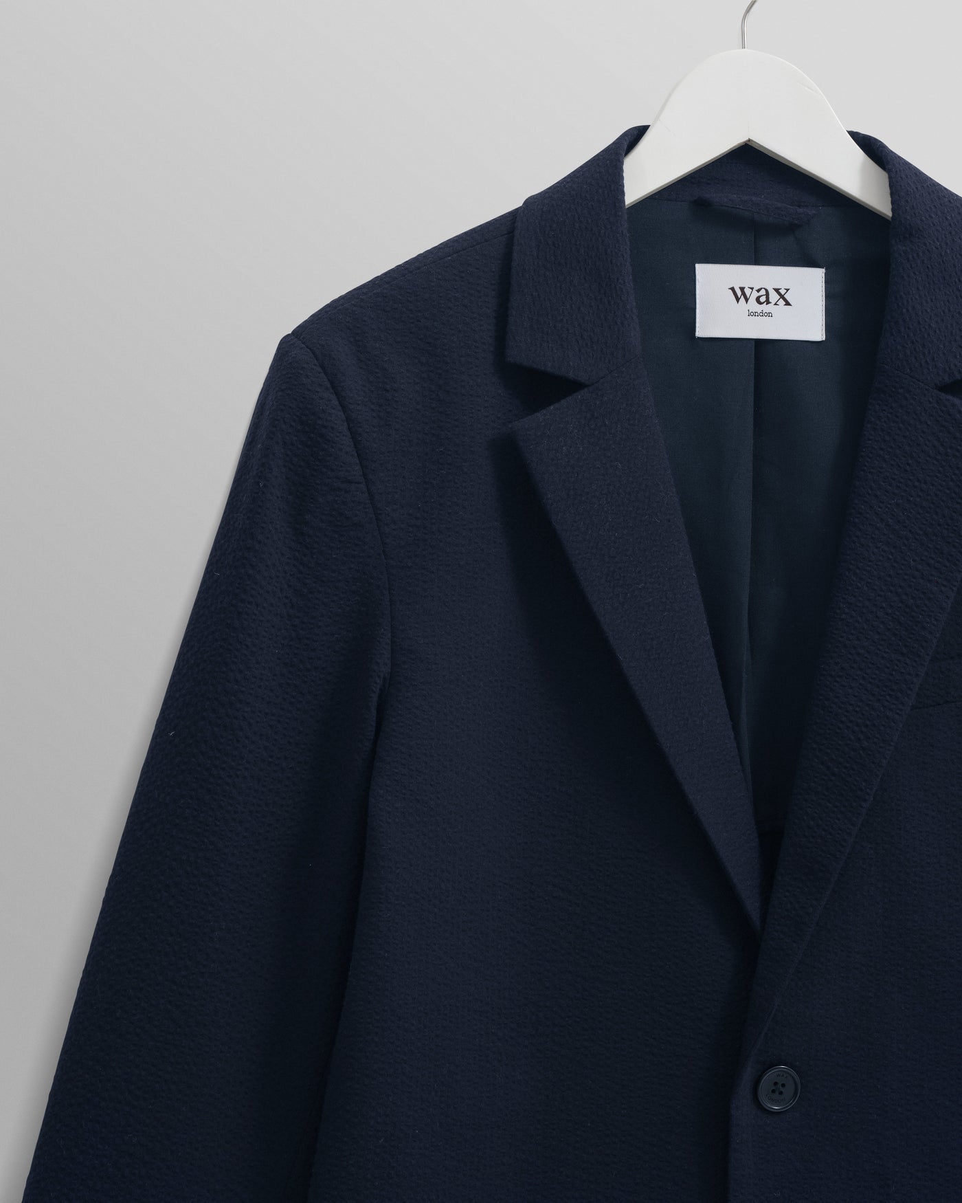 Fintry Seersucker Blazer Navy