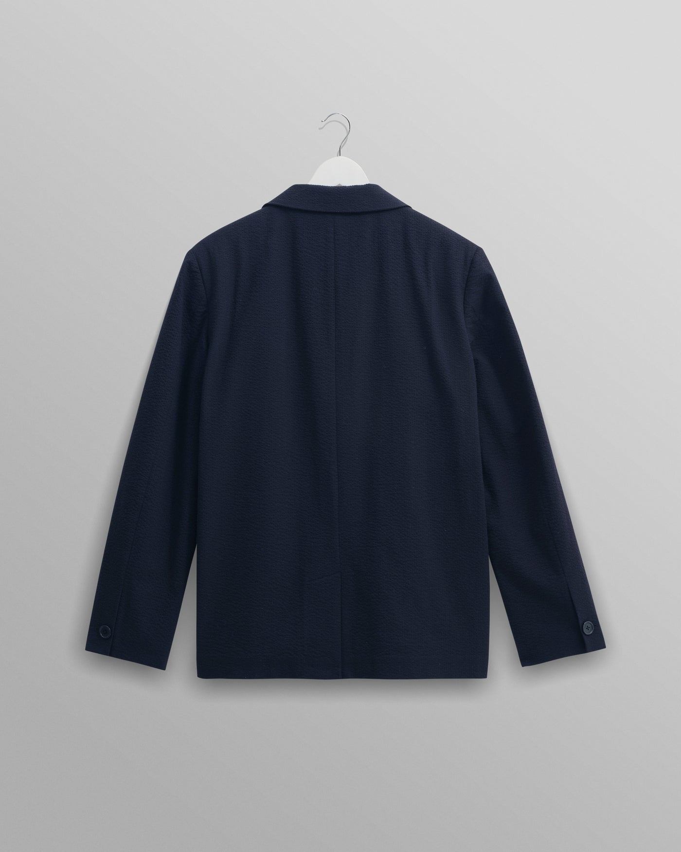 Fintry Seersucker Blazer Navy
