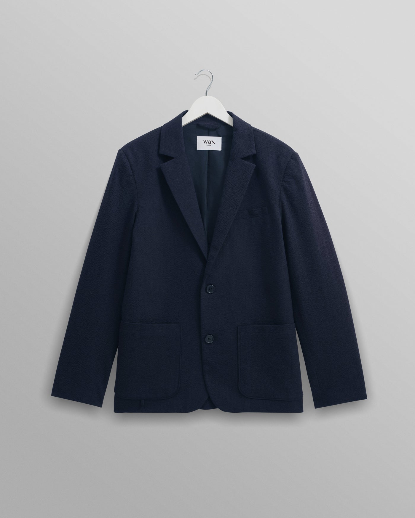 Fintry Seersucker Blazer Navy