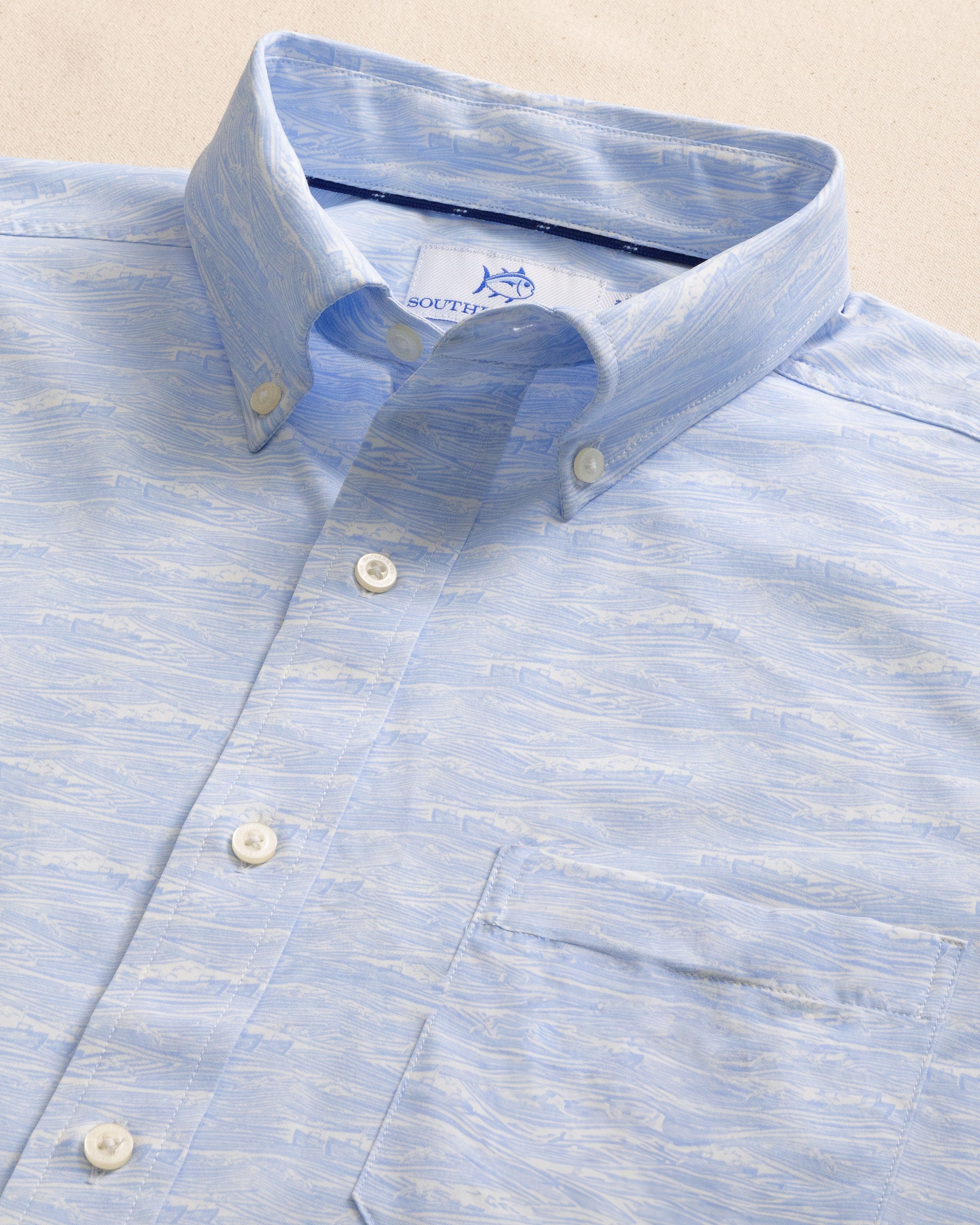 Get in Shipshape Sportshirt Cerulean