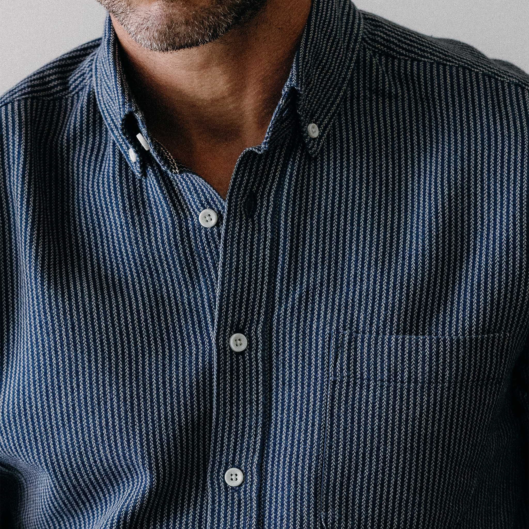 The Jack Shirt Roped Indigo