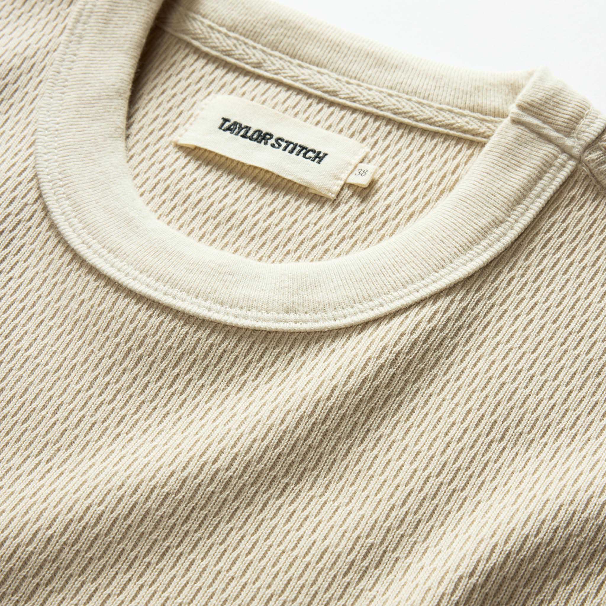 The Organic Cotton Waffle Crew