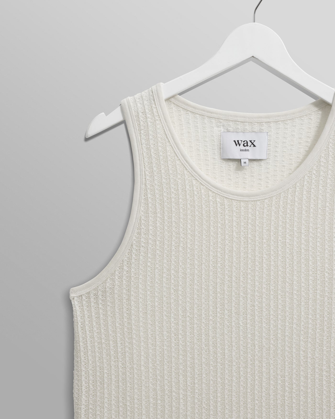 Prim Jersey Lace Tank Ecru