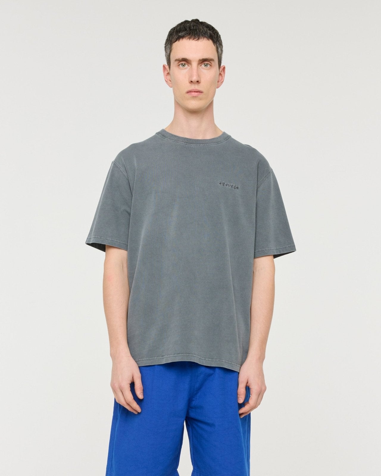 Stonewash Relaxed Tee Washed Black