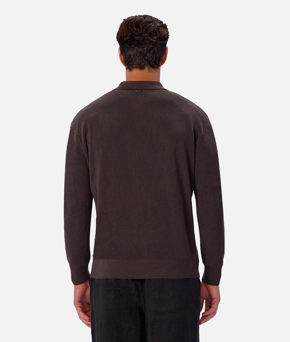 The New England Polo Knit New Brown
