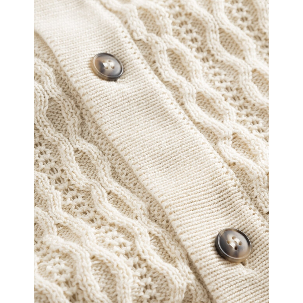 Garrett Knitted Shirt Ivory