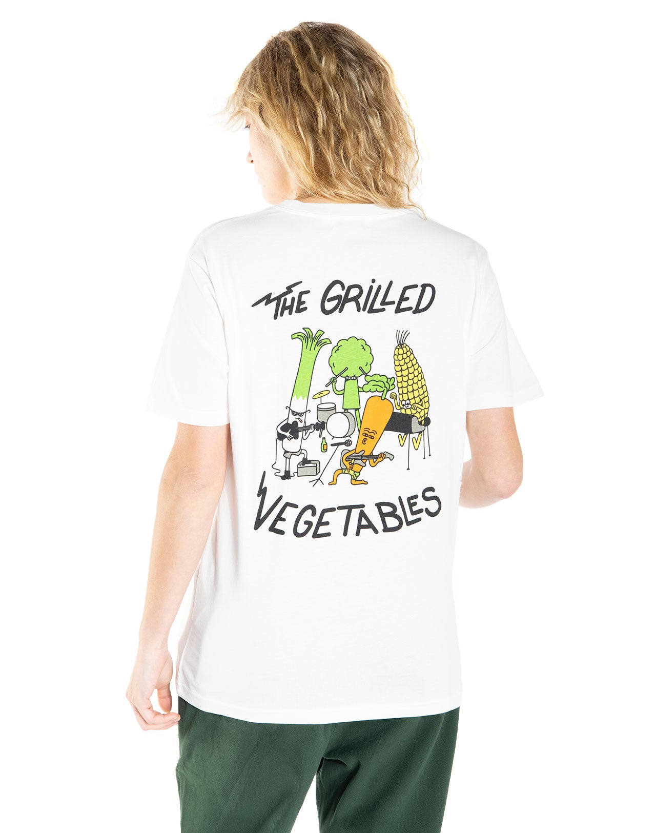Rockband Graphic Short Sleeve Tee Off-White