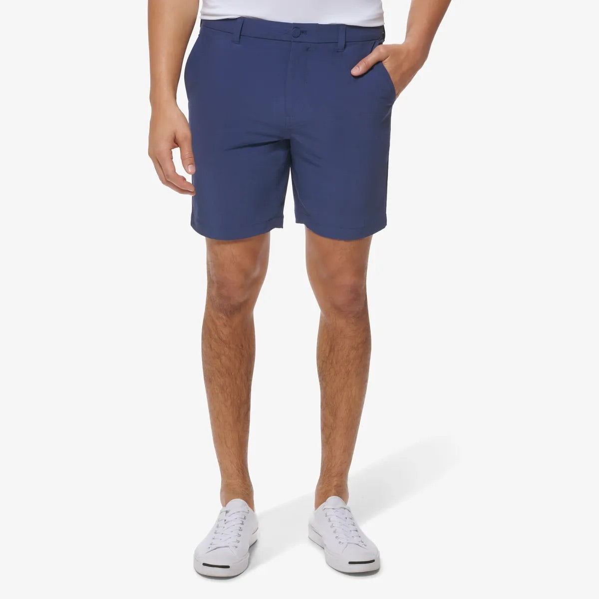 Helmsman Short - Maritime Blue Heather 8" Maritime Blue Heather