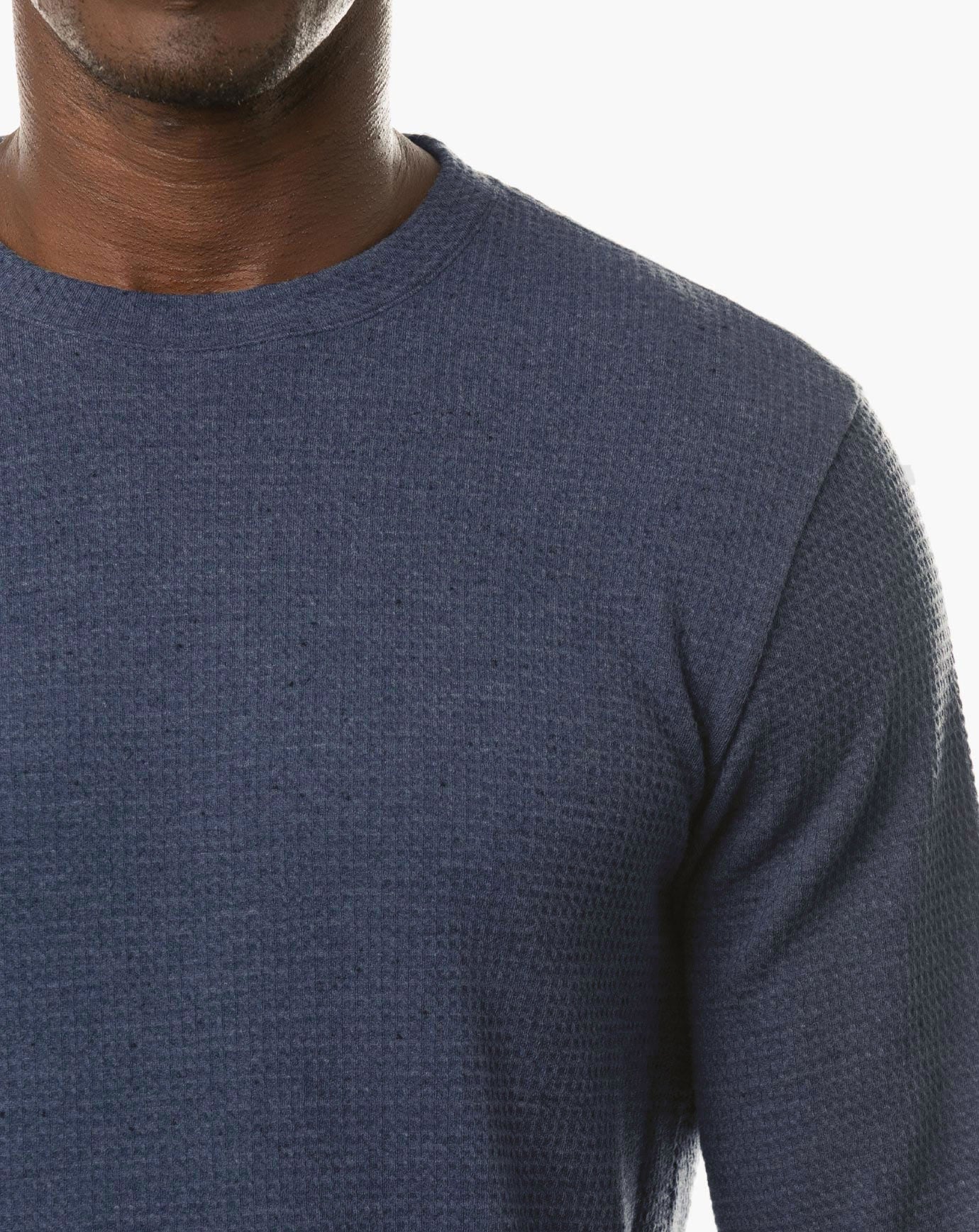 Cloud Waffle Crew Vintage Indigo