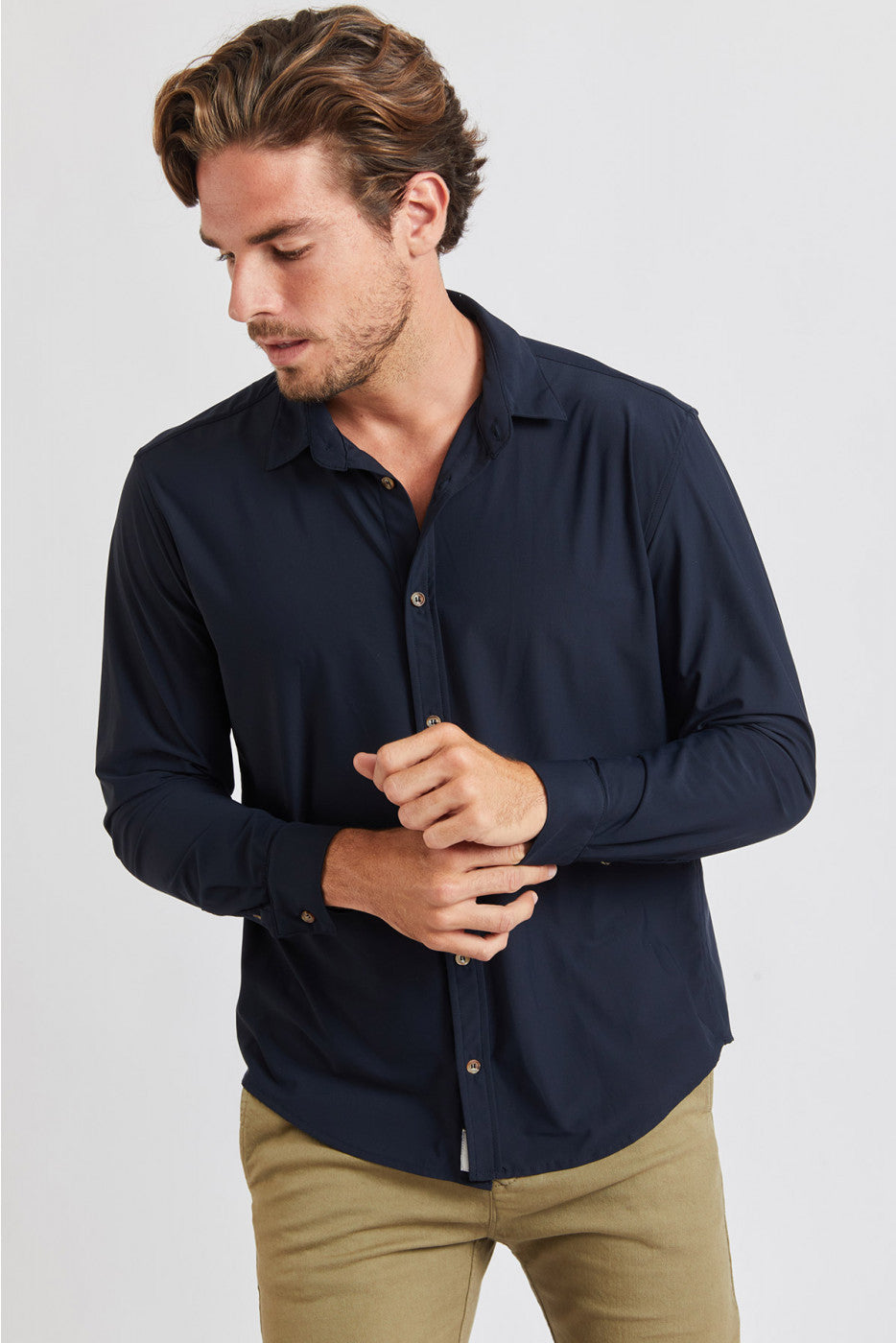Alain Baiablue Shirt Navy