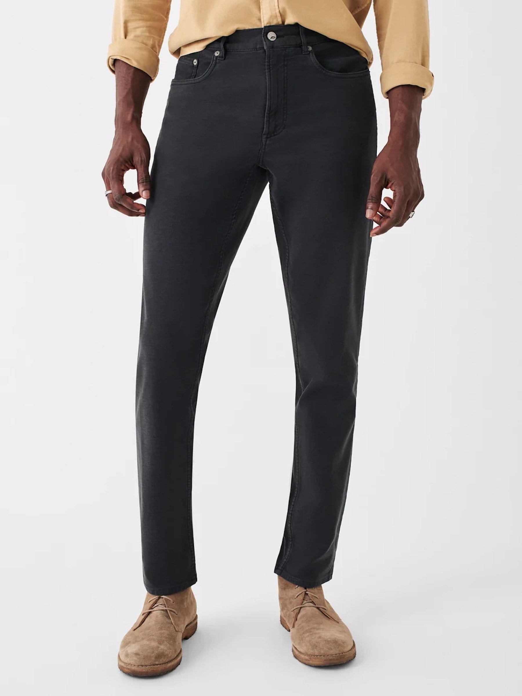 Stretch Terry 5 Pocket Onyx Black