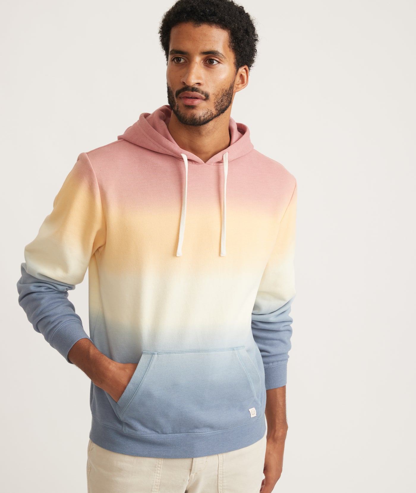 Signature Fleece Hoodie Sunset Ombre