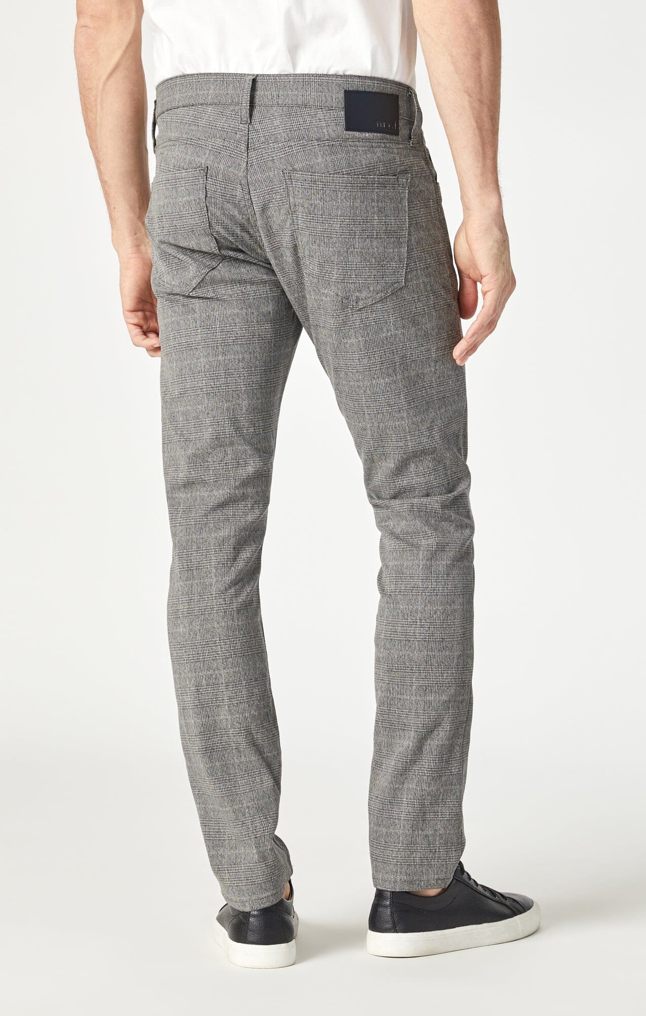 Jake Plaid Chino Light Grey