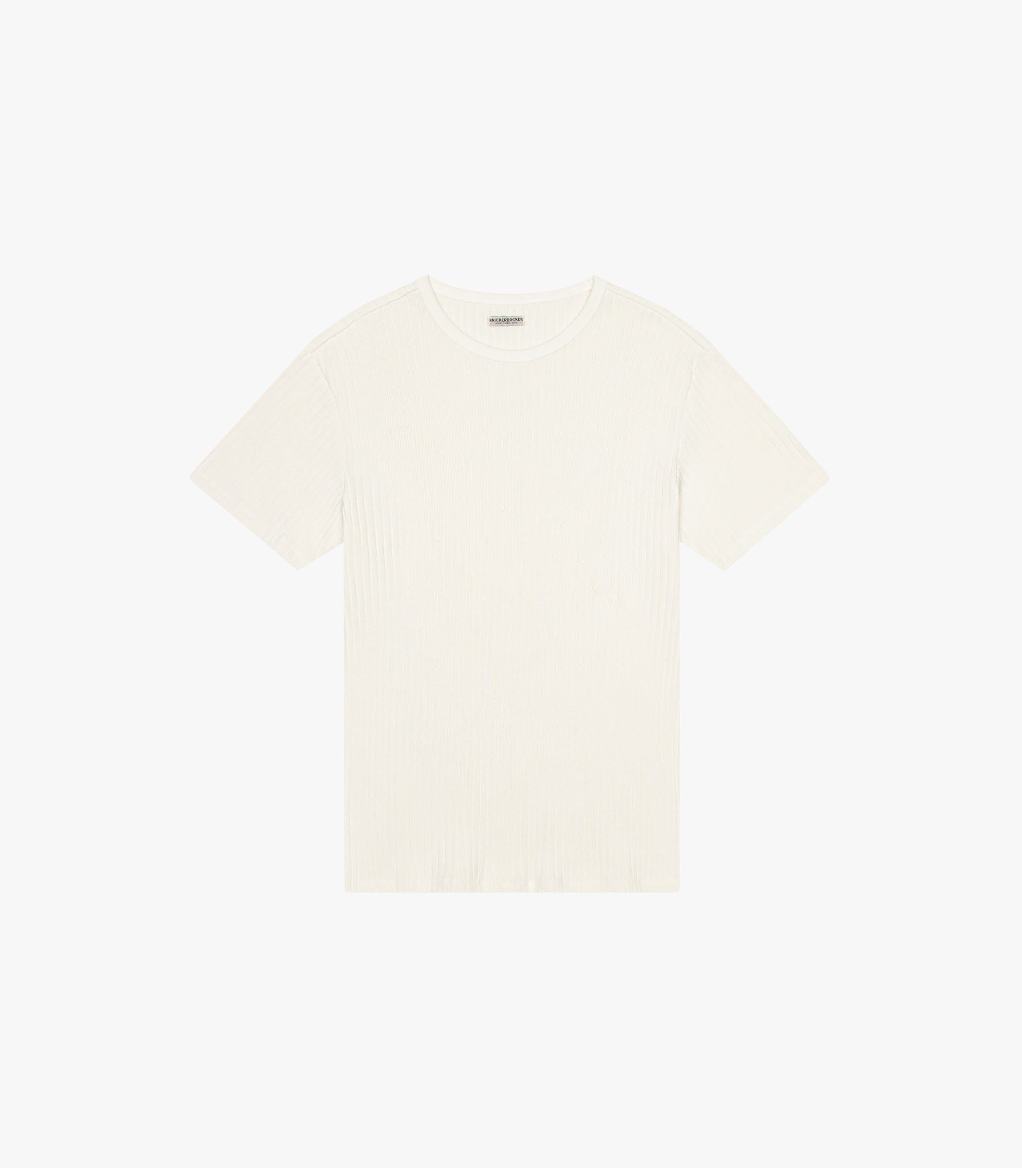 Ladder Rib Tee Milk