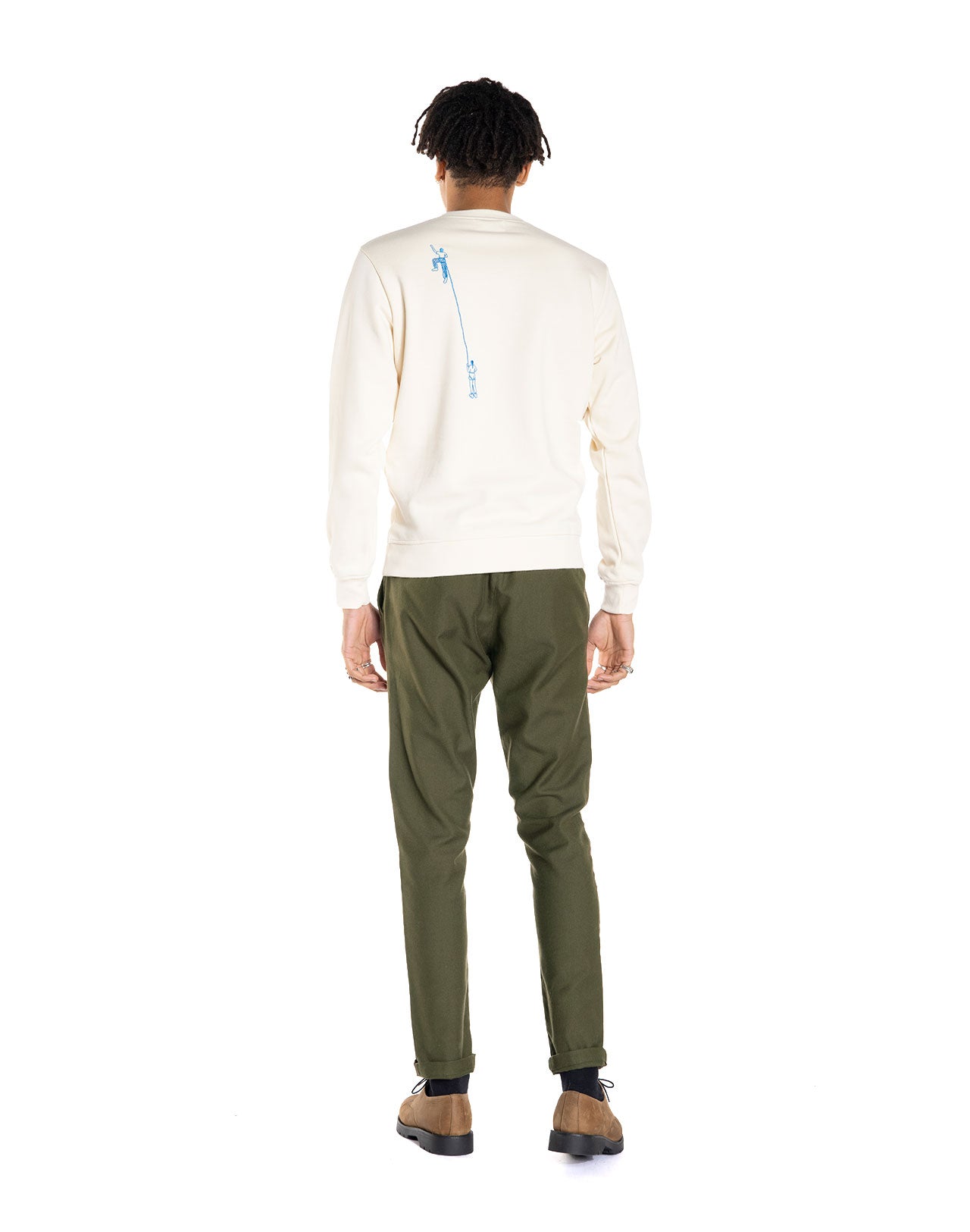 Climb Crewneck Sweatshirt Ivory