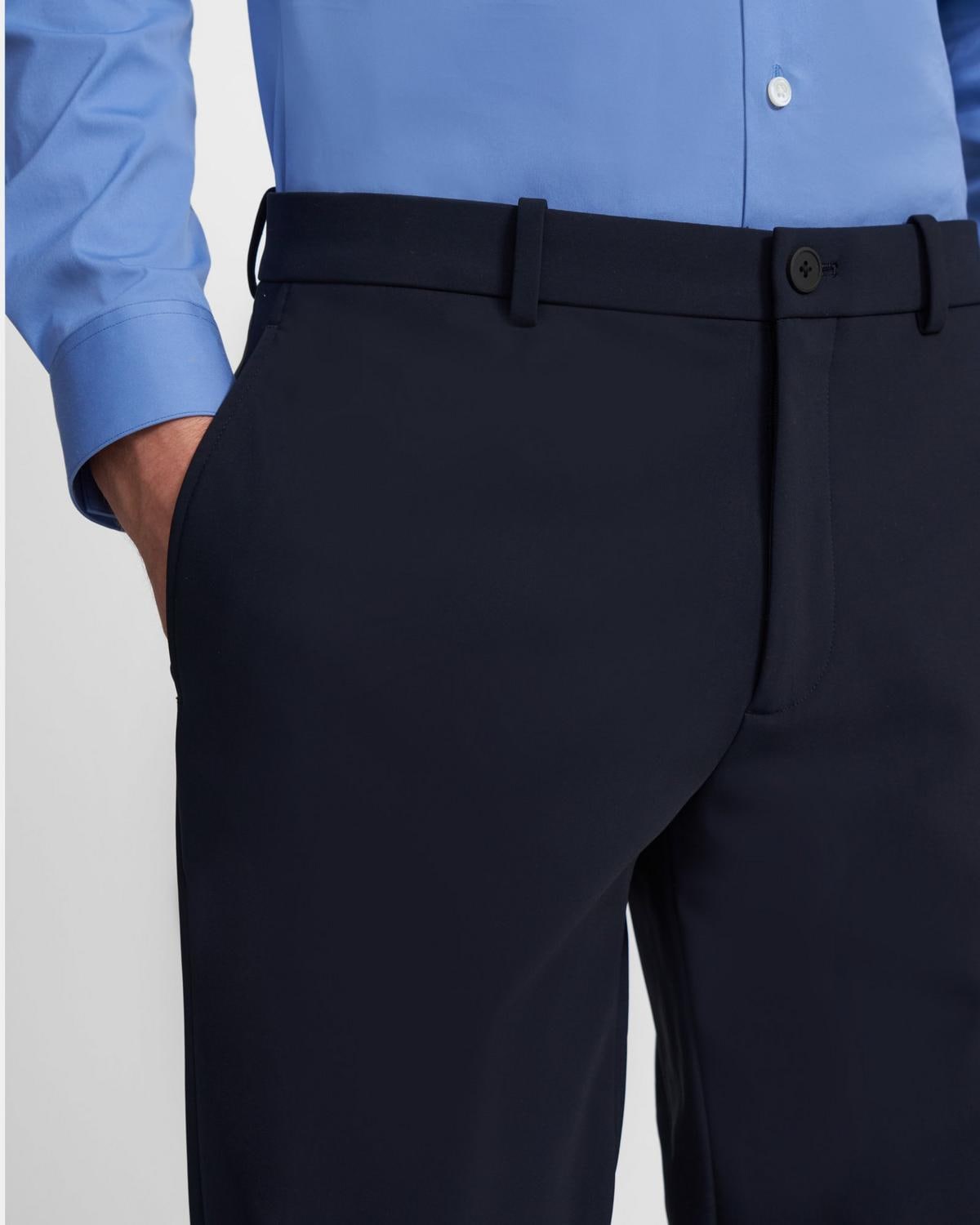 Zaine Pant in Precision Ponte Baltic