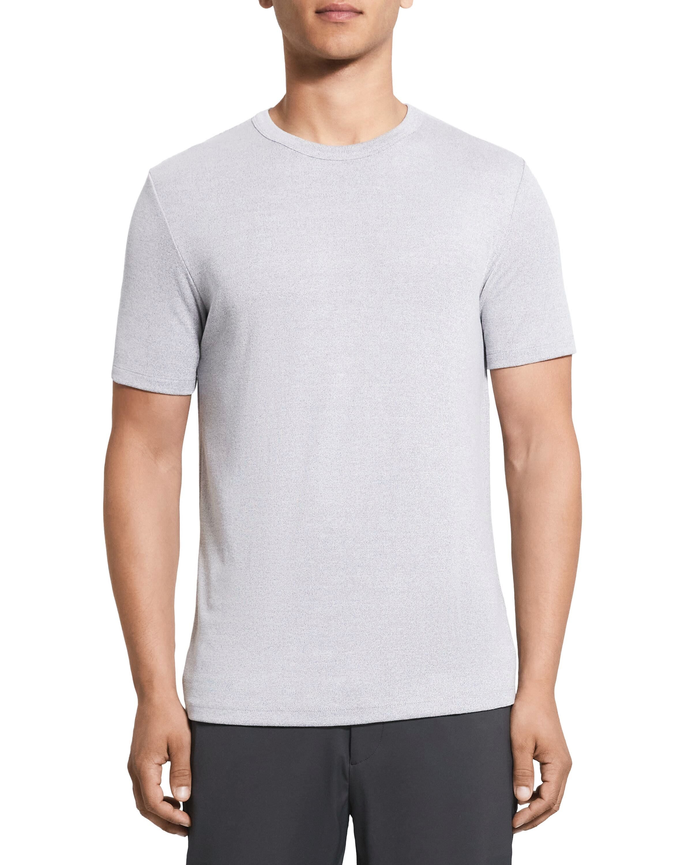 Essential Short Sleeve Tee in Anemone Modal Jersey Grey Multi