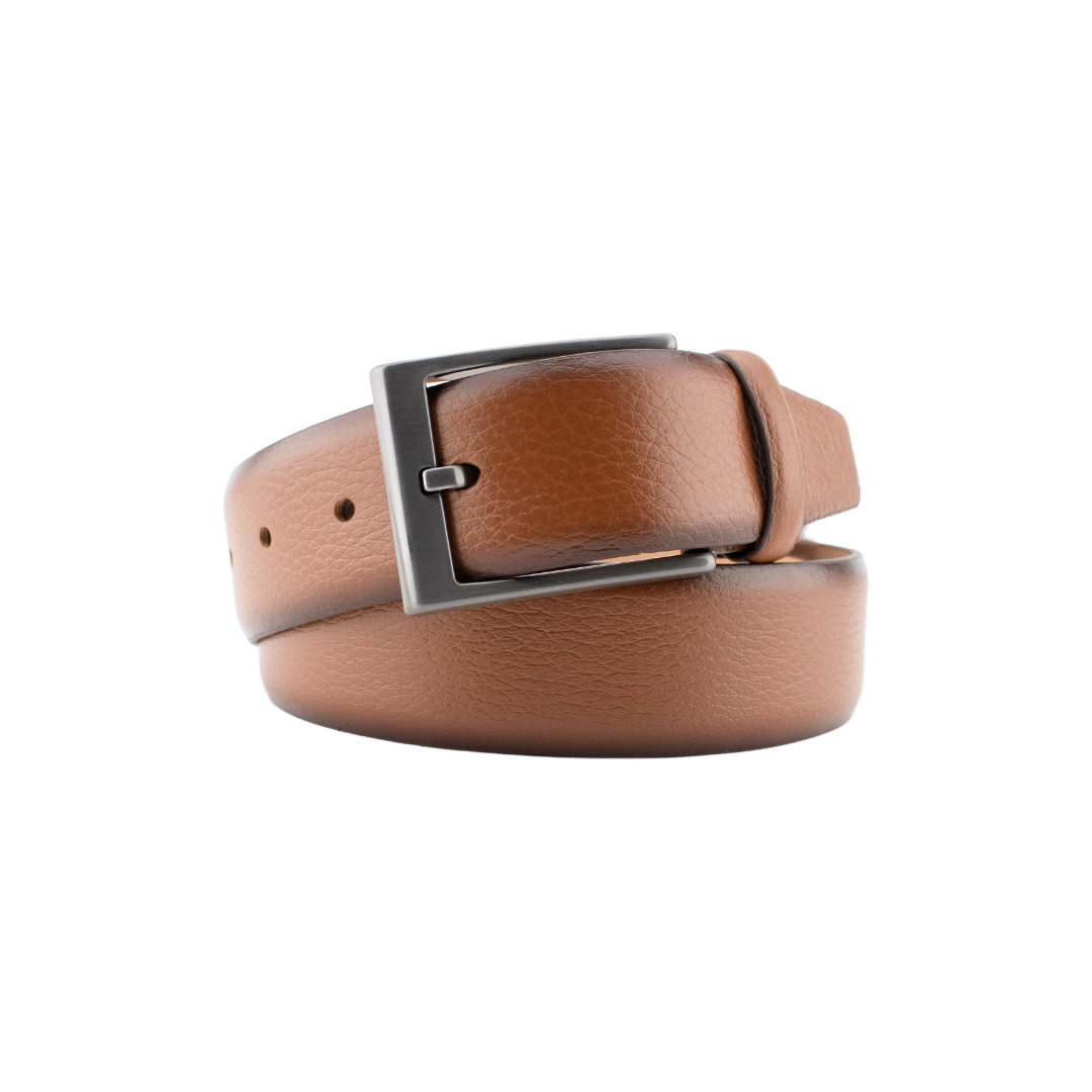 Full grain leather dress store belt