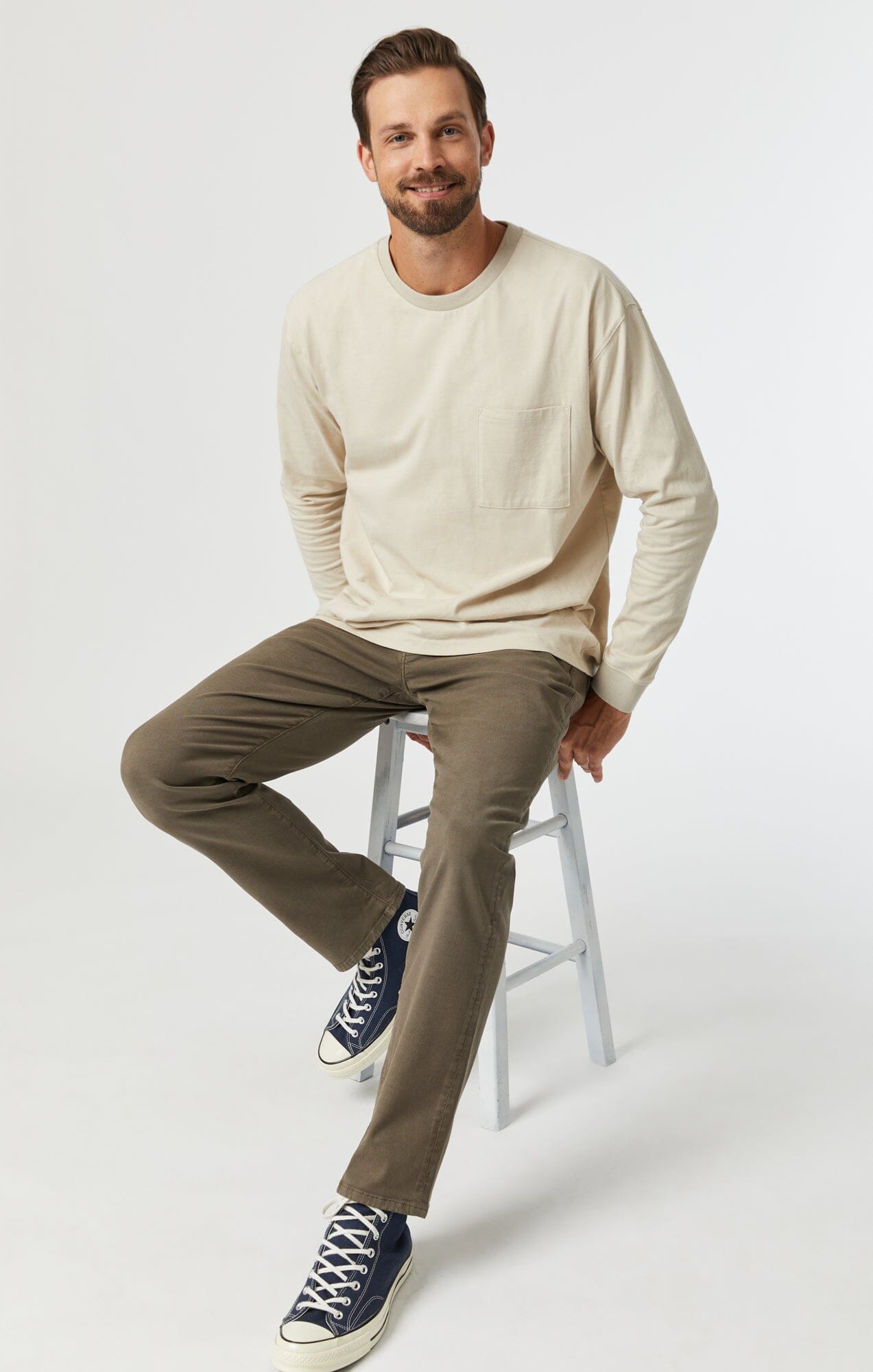 Marcus Luxe Twill Chino Canteen