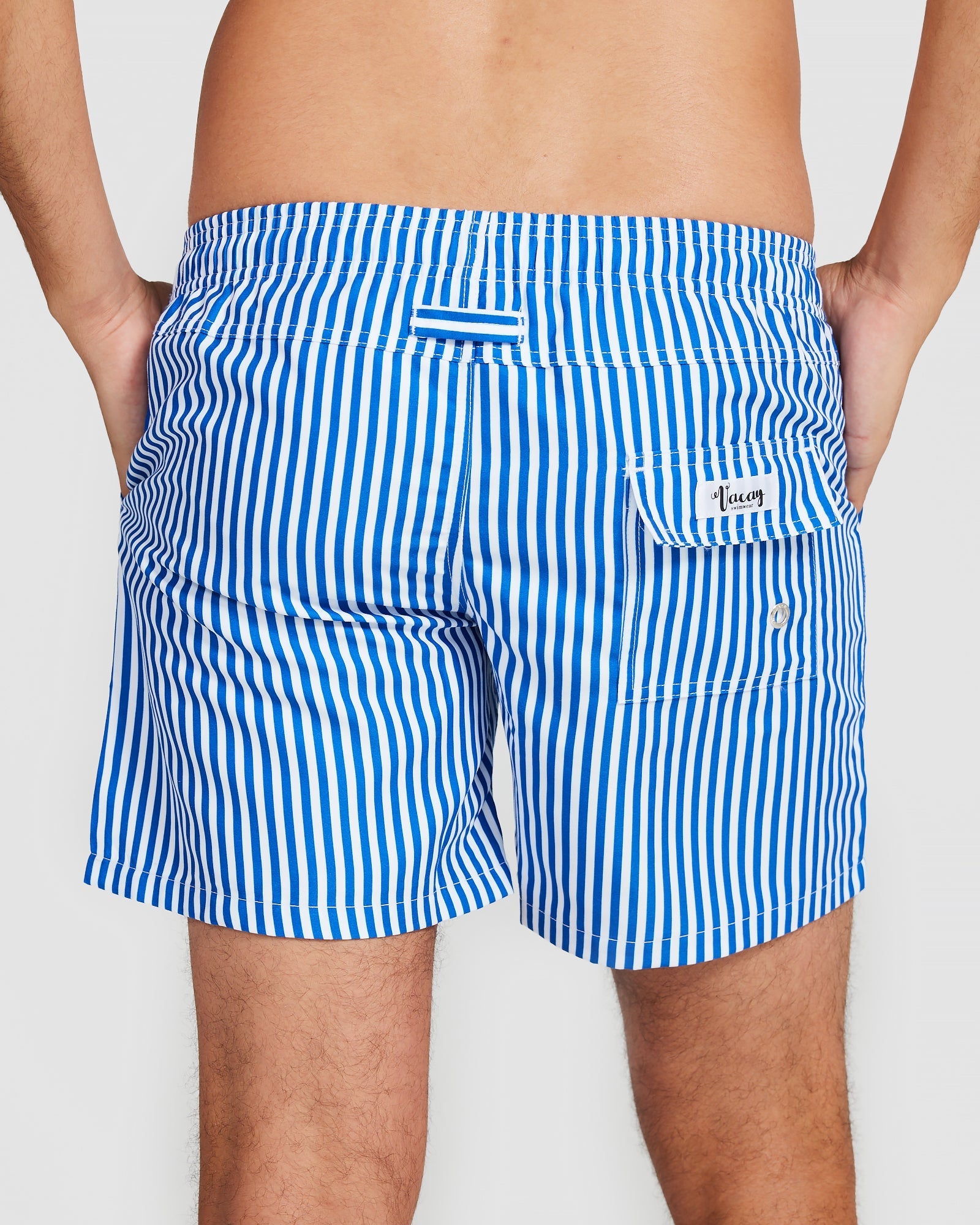 Corfu Swim Short Blue Stripe