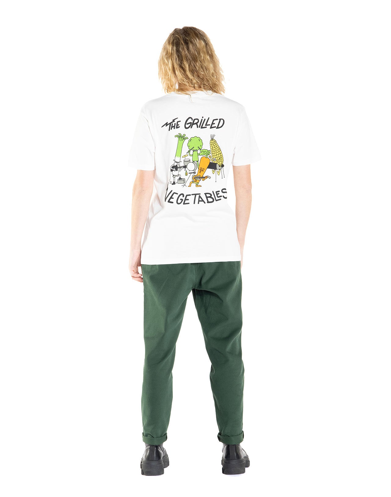 Rockband Graphic Short Sleeve Tee Off-White