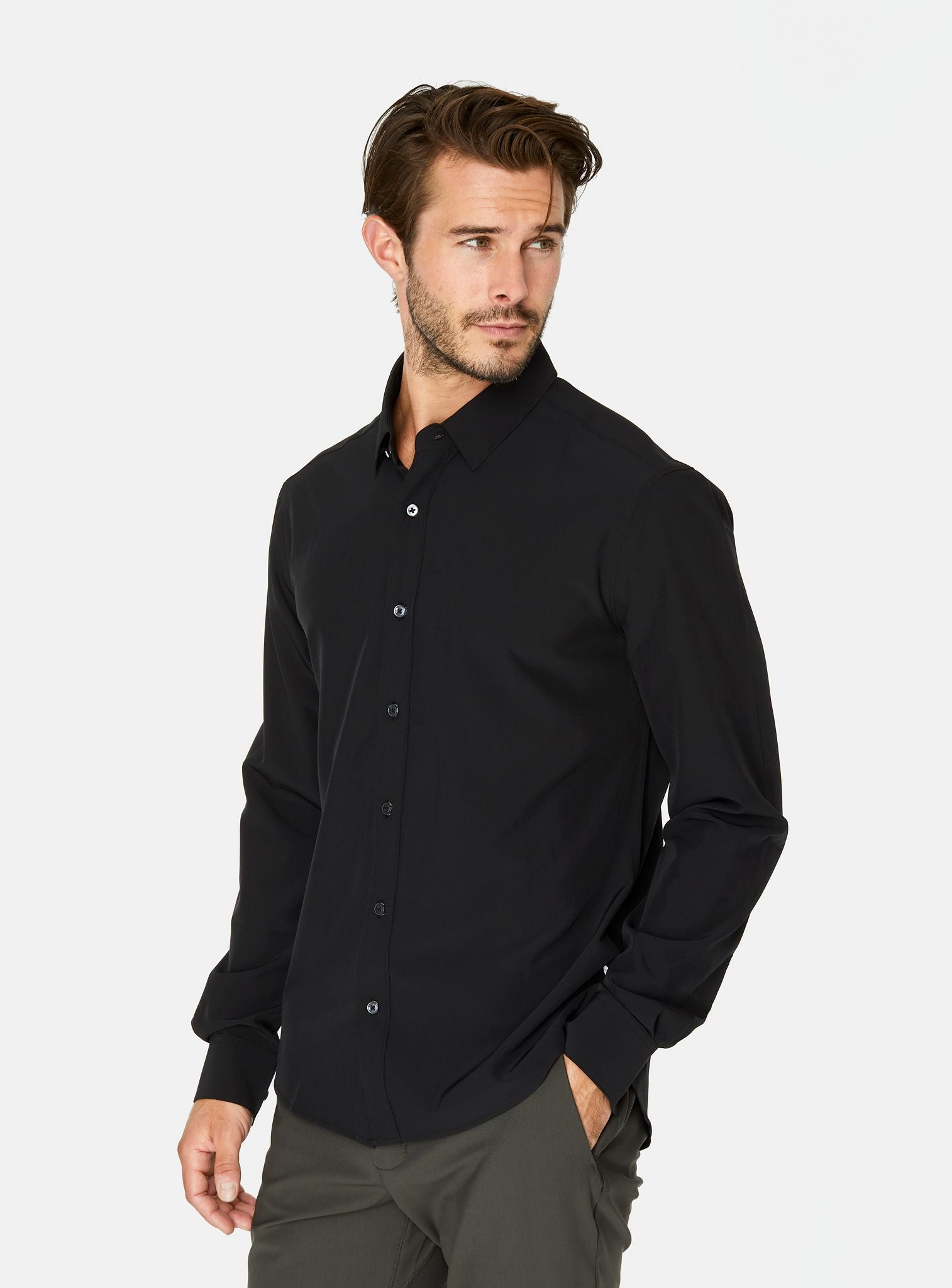 Liberty Long Sleeve Shirt Black