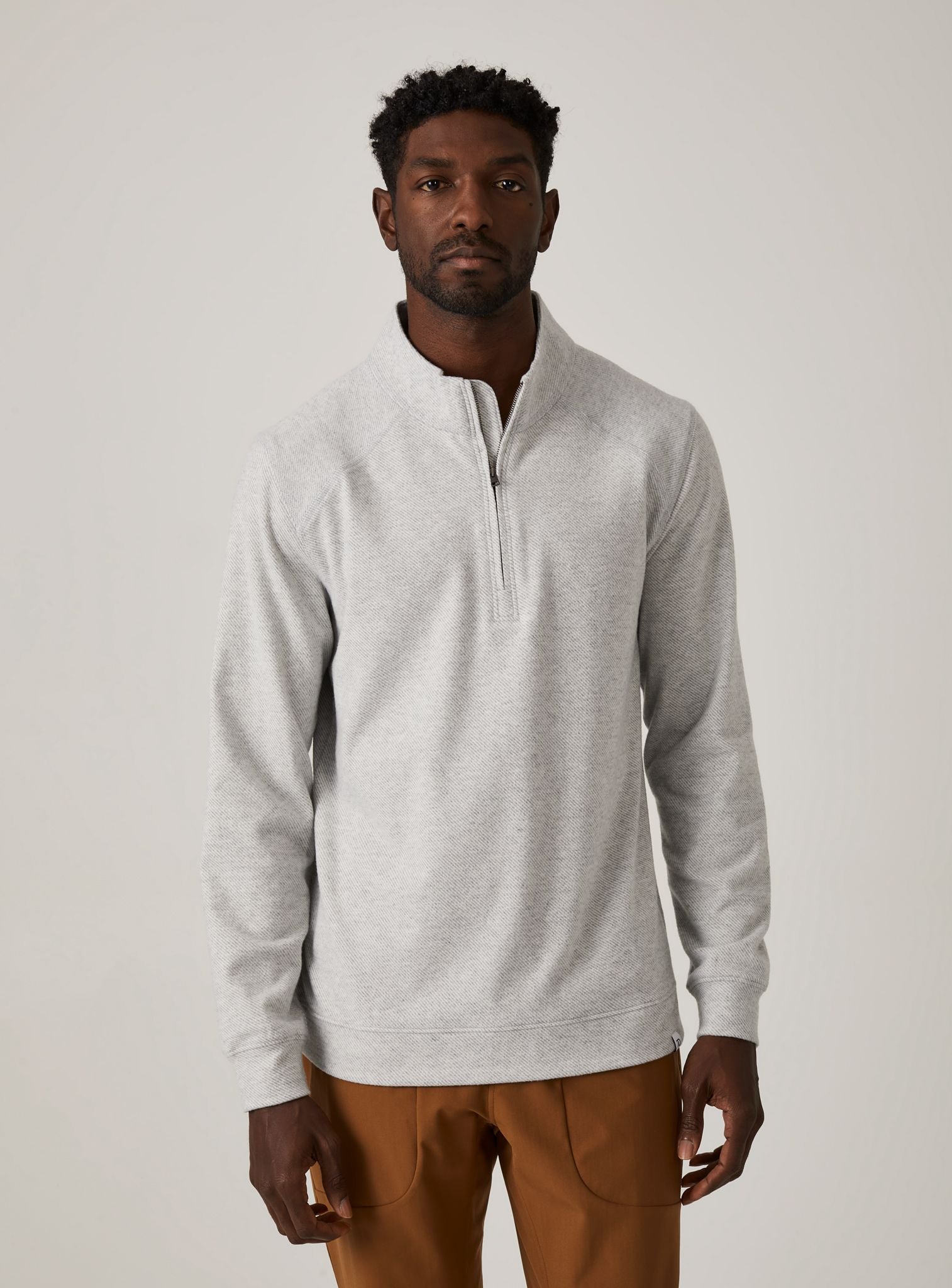 Generation Quarter Zip Pullover Ecru