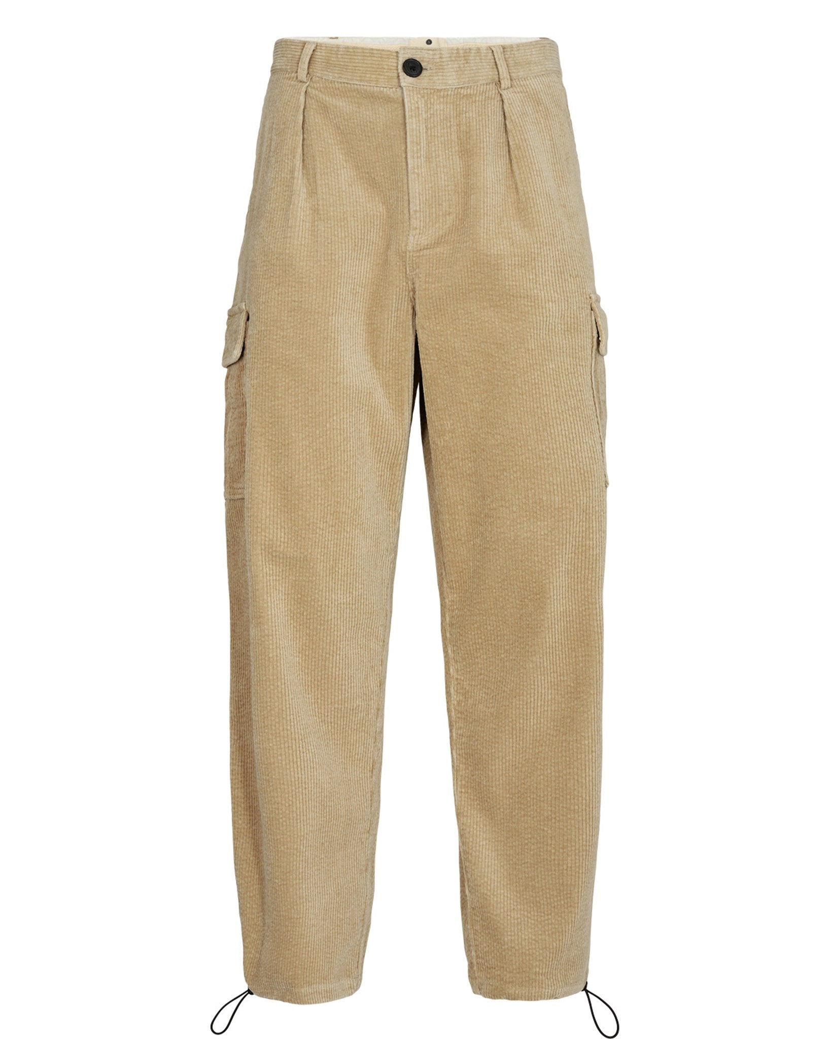 Jan Corduroy Pleated Cargo Pant Incense