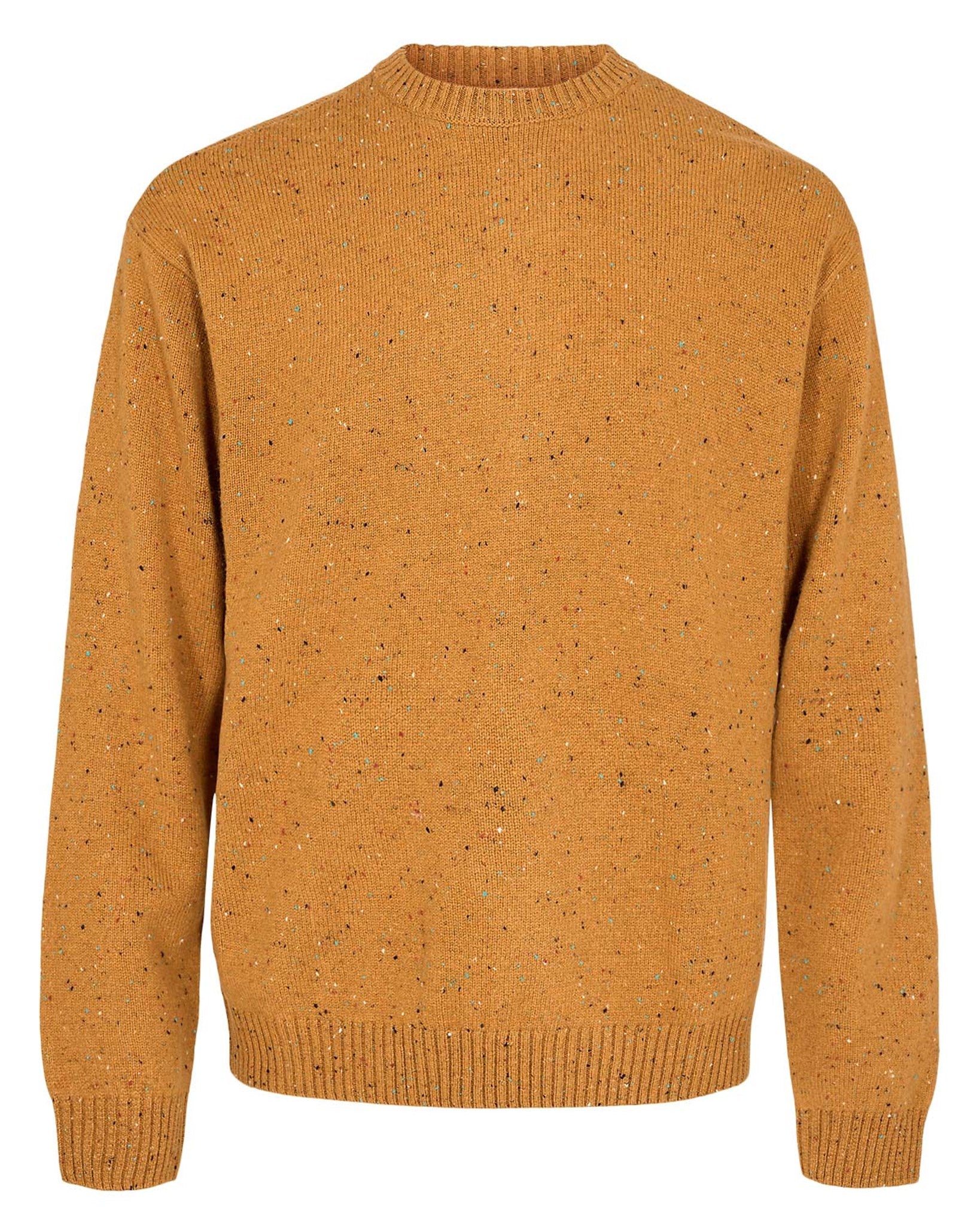 Karl Nep Yarn Knit Sweater Wood Thrush